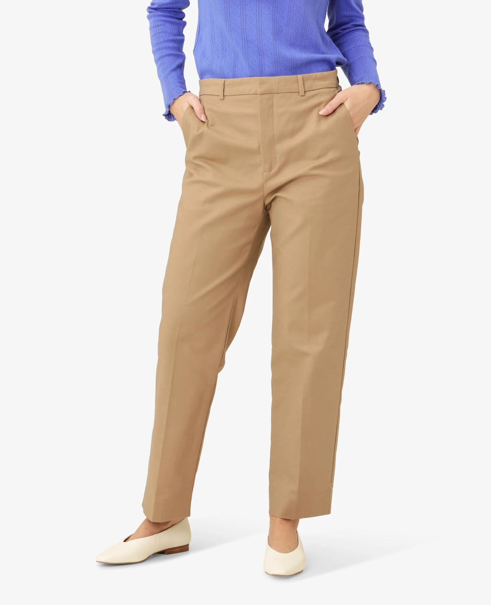 Selma Trousers in Tannin