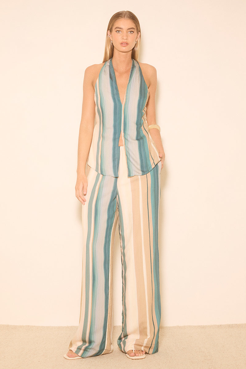 Mirage Stripe Pant MØN RENN