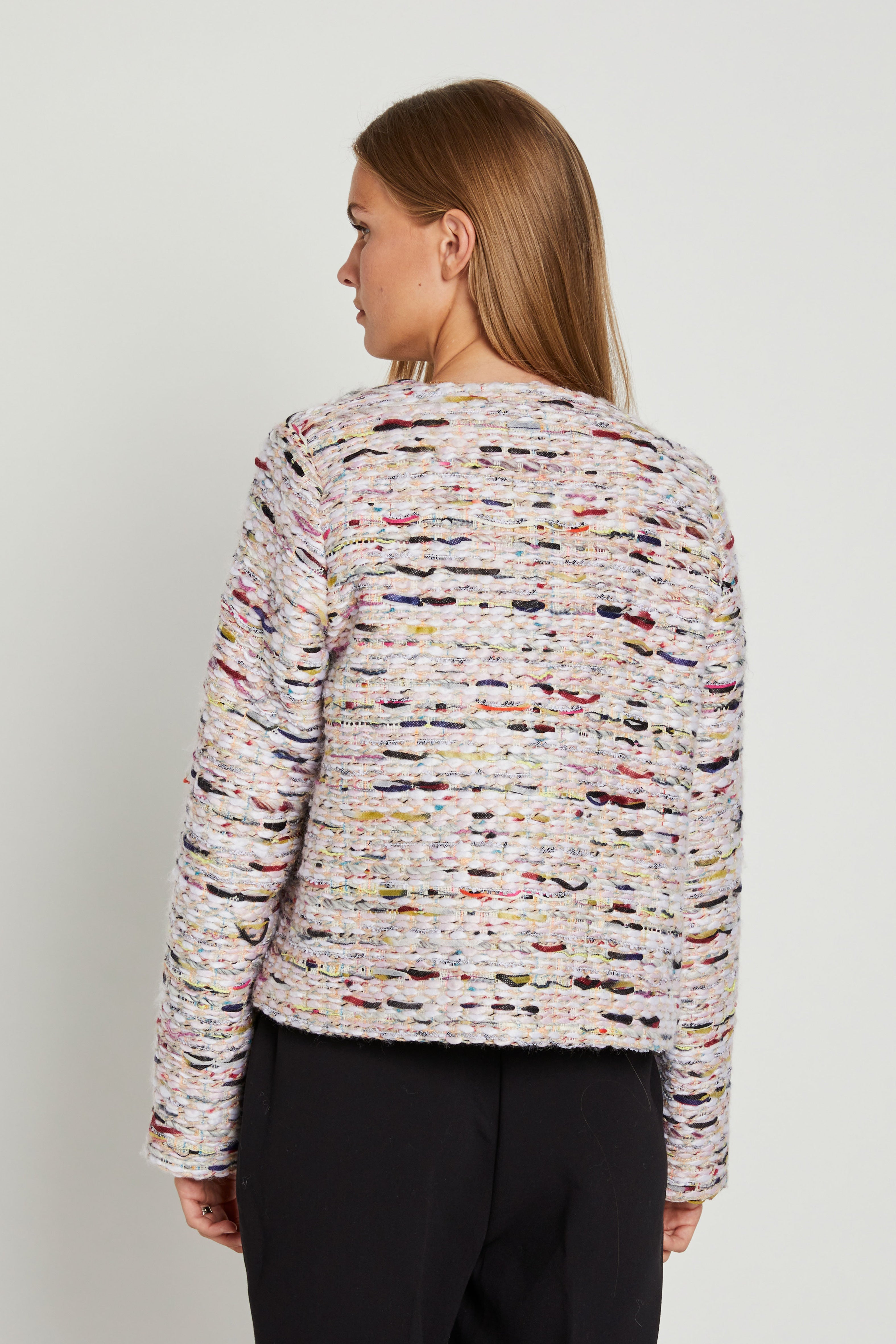 Tiana Jacket in Stone Grey Pink