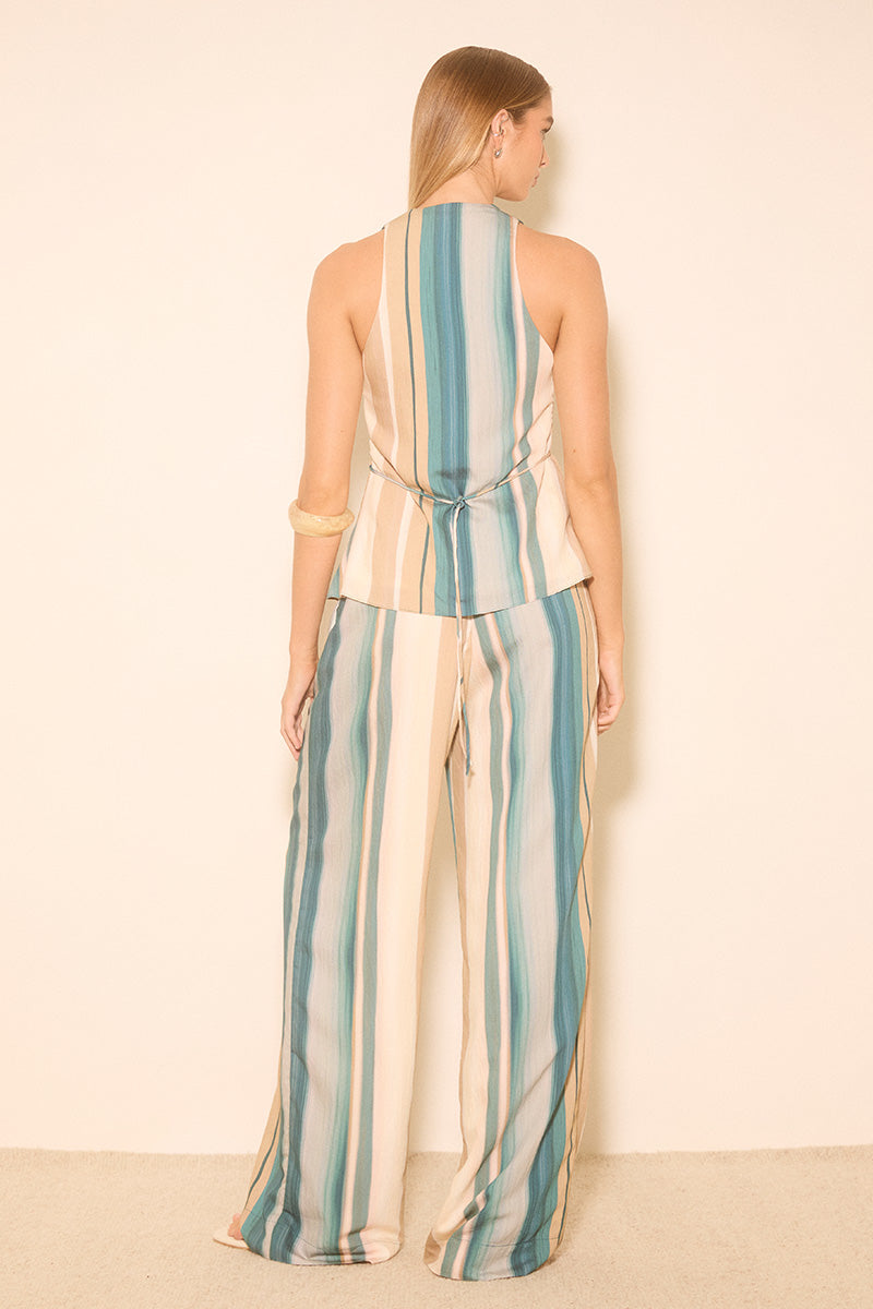 Mirage Stripe Pant MØN RENN