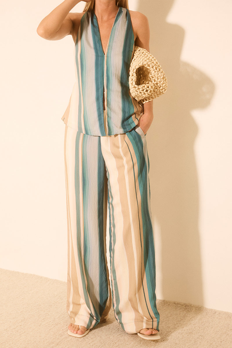 Mirage Stripe Pant MØN RENN