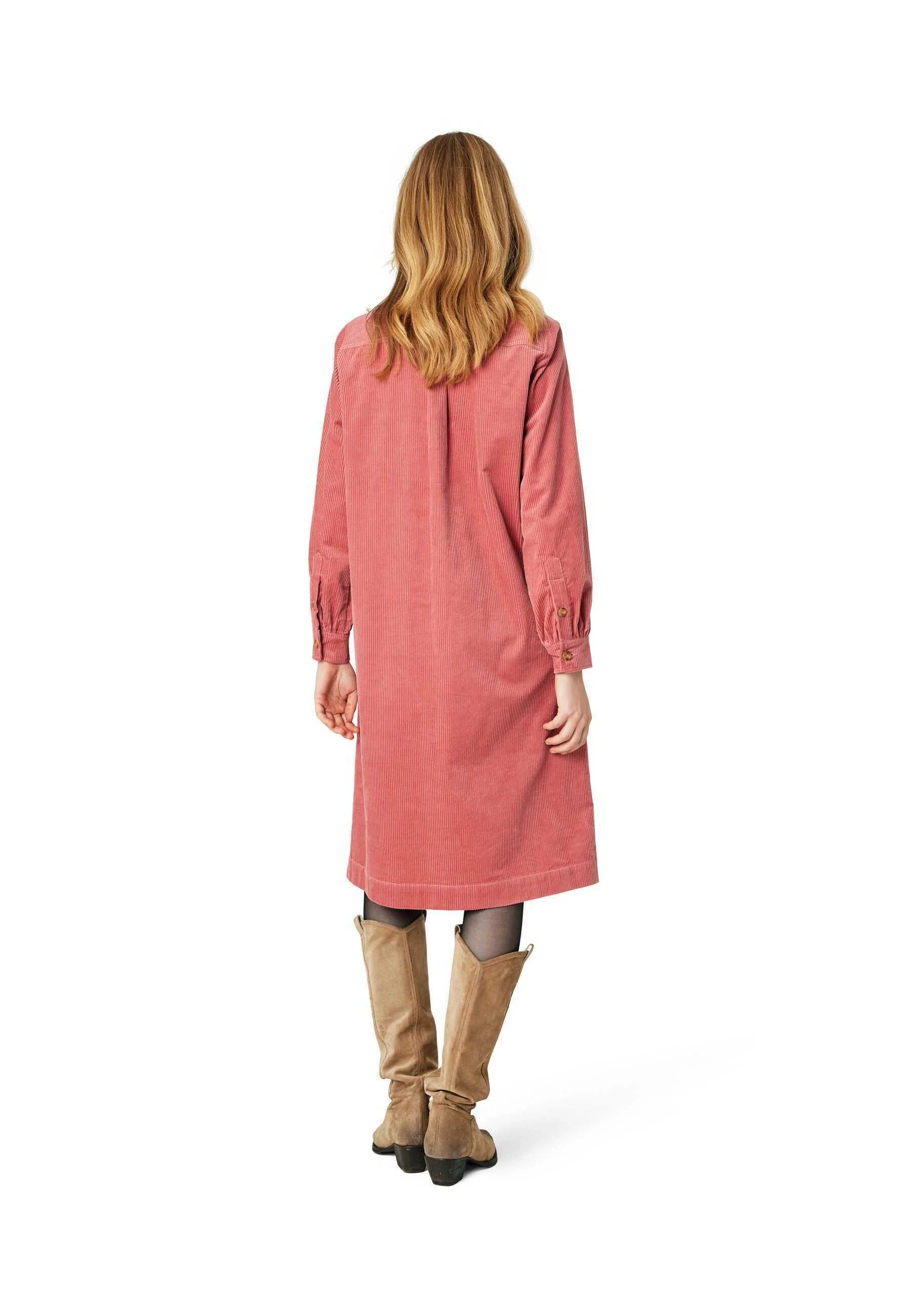 Trine Dress in Capers Green or Light Mahogany