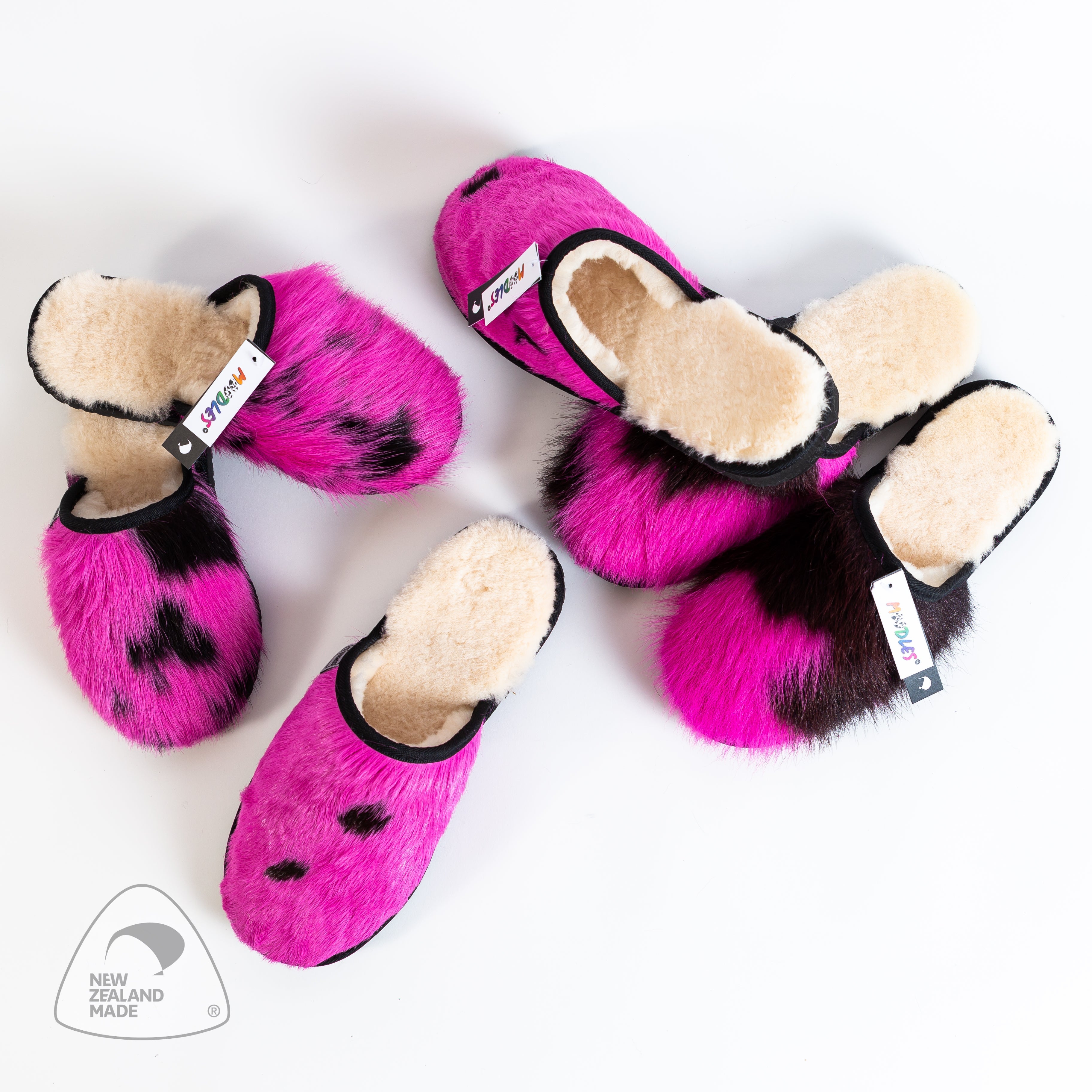 Pink Panther Sheepskin Slippers FURMOO