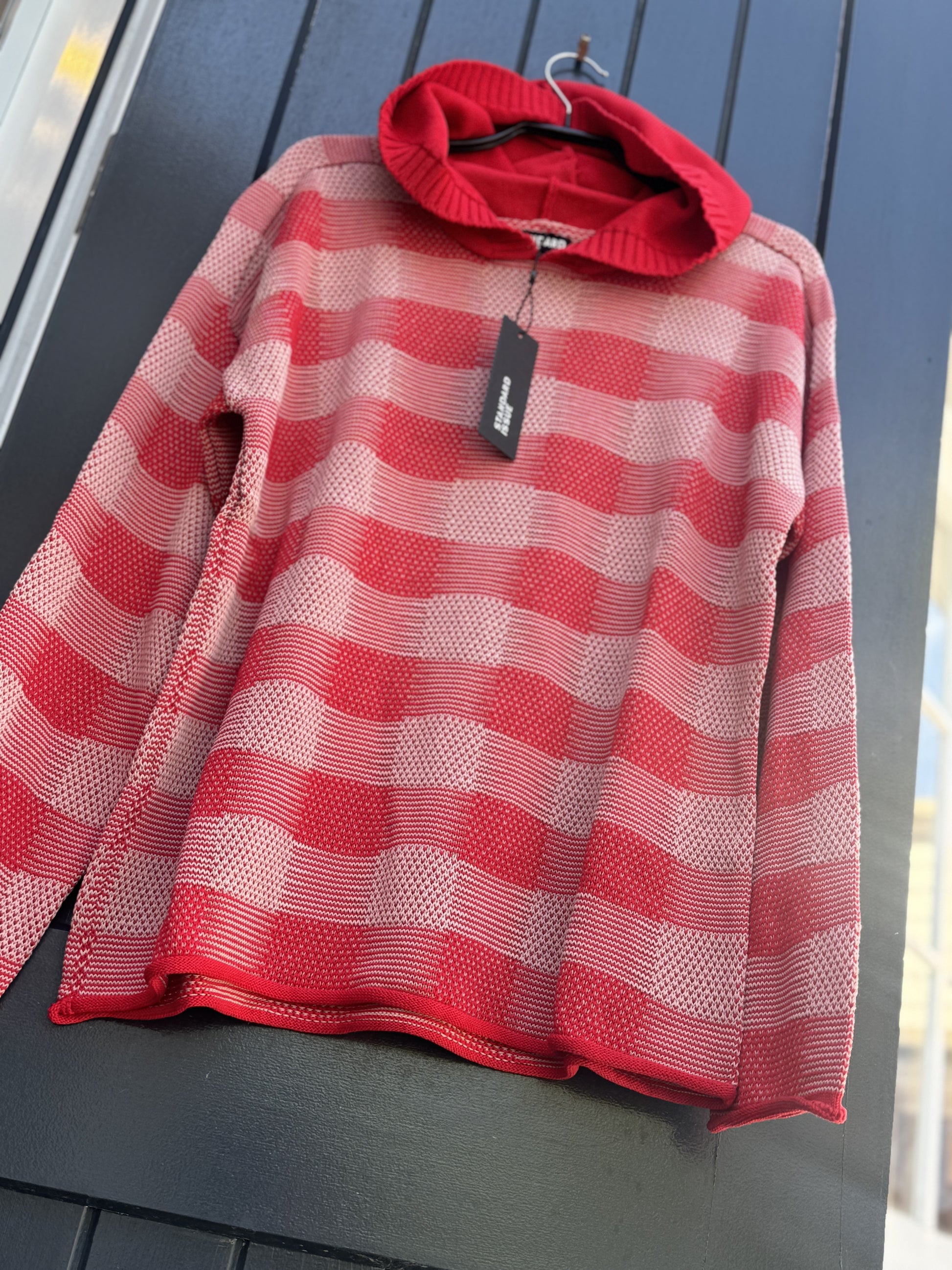 Cotton universal plaid hoodie Standard issue