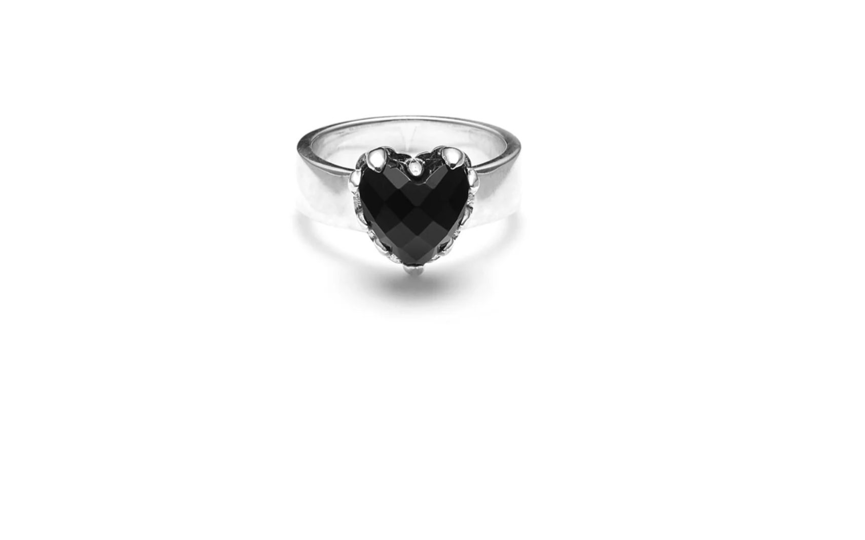 Stolen girlfriends Love claw ring silver
