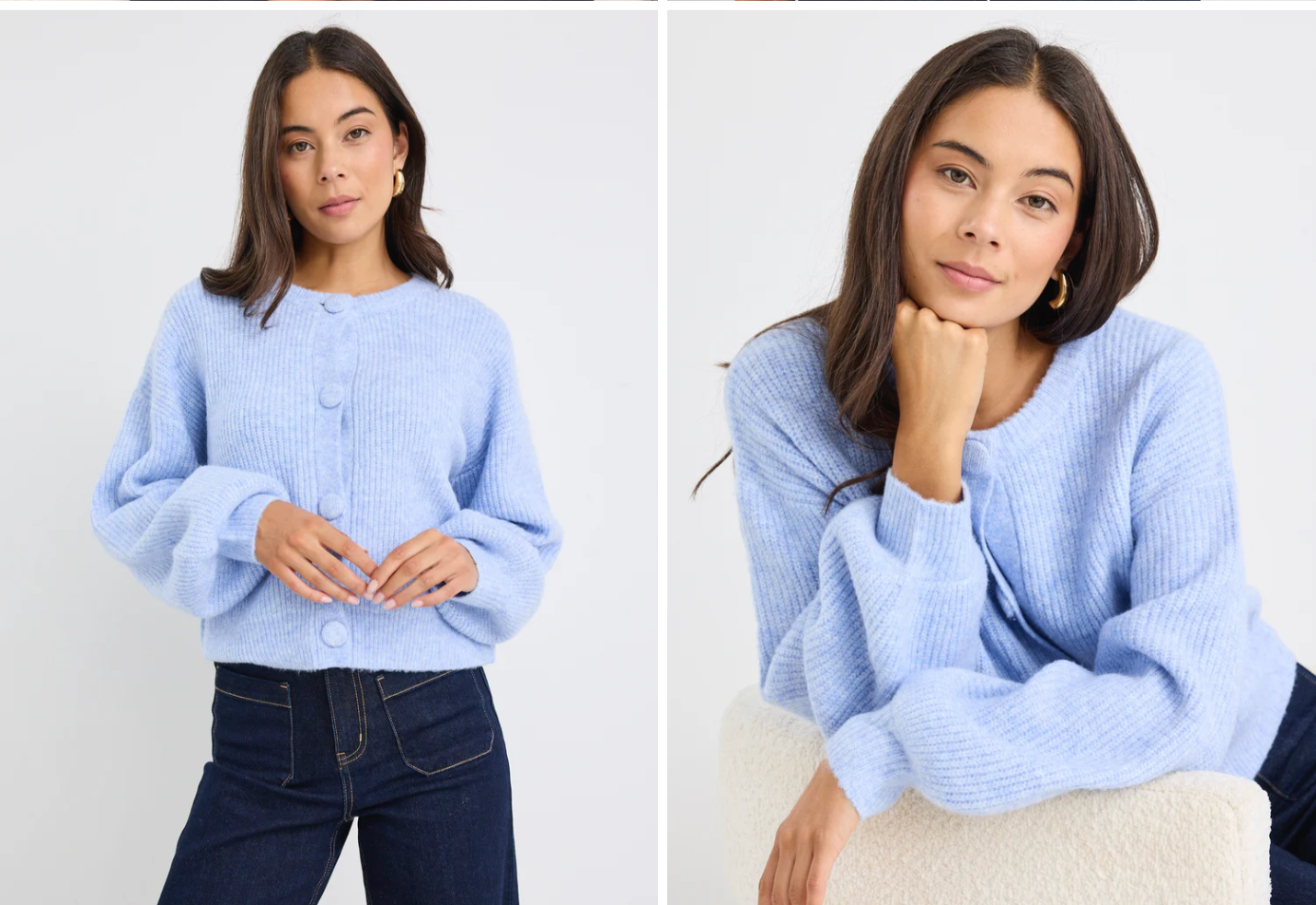Authentic Blue Ice Cardigan