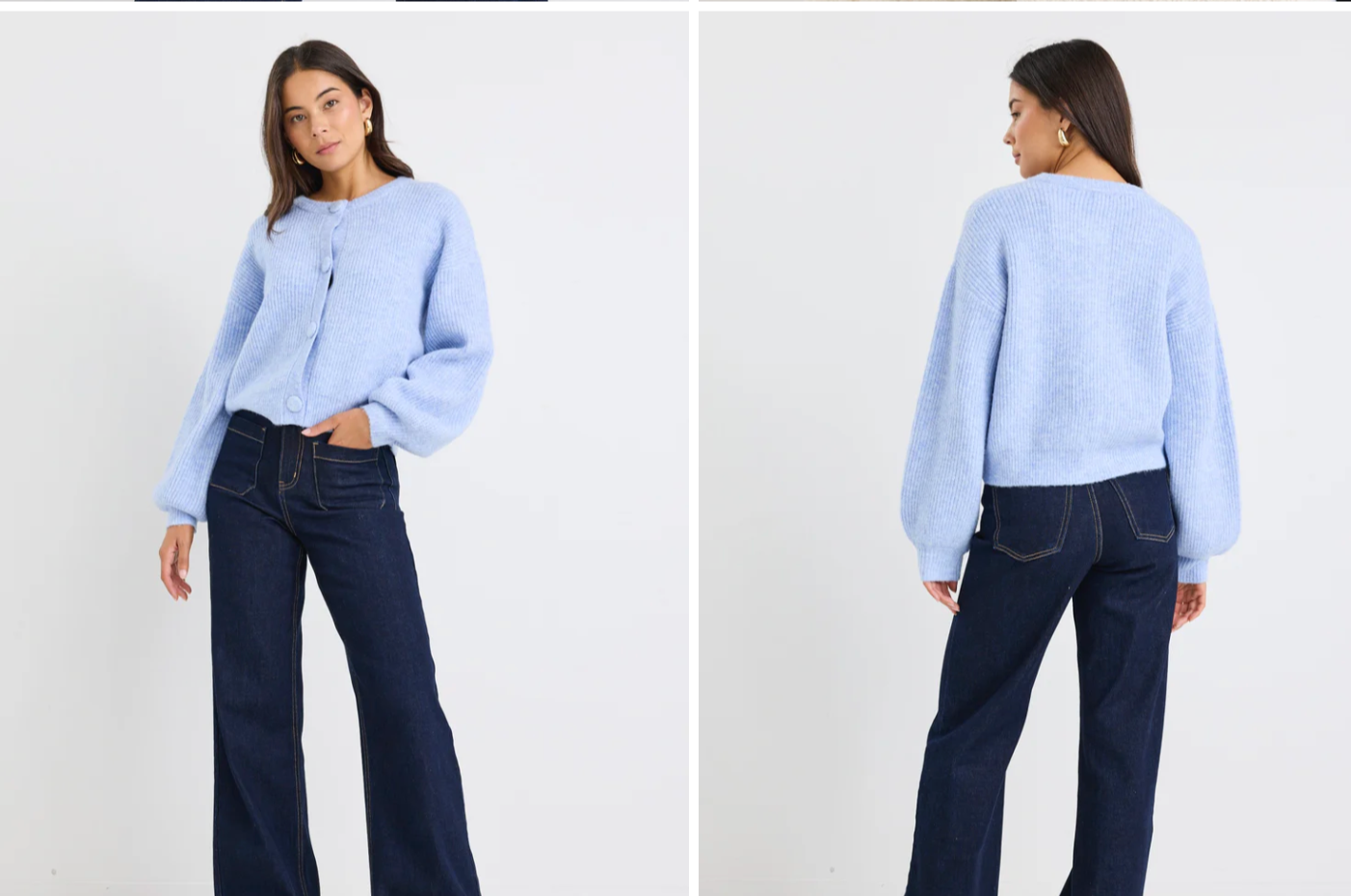 Authentic Blue Ice Cardigan