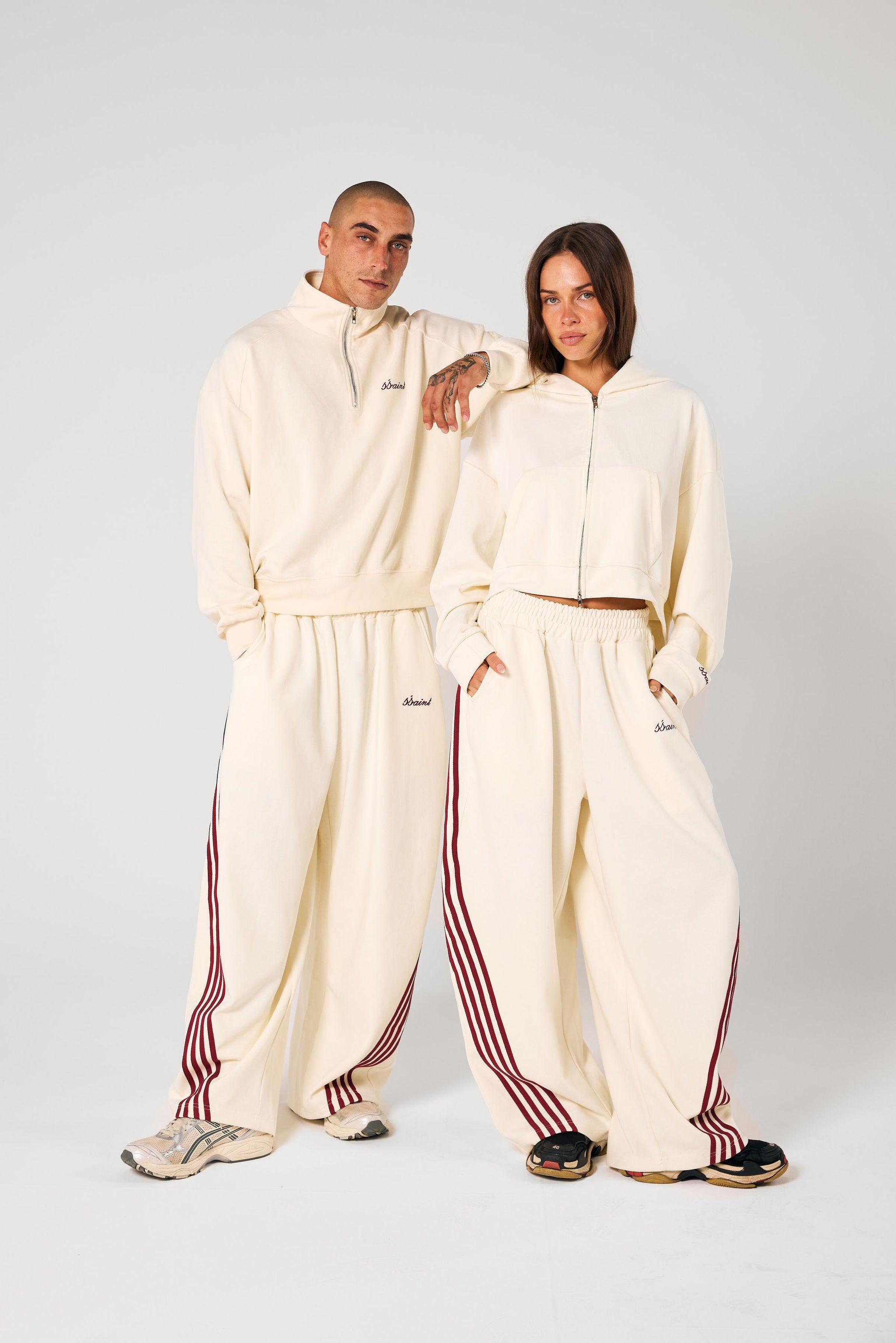 SŚAINT Barrel Pants Butter