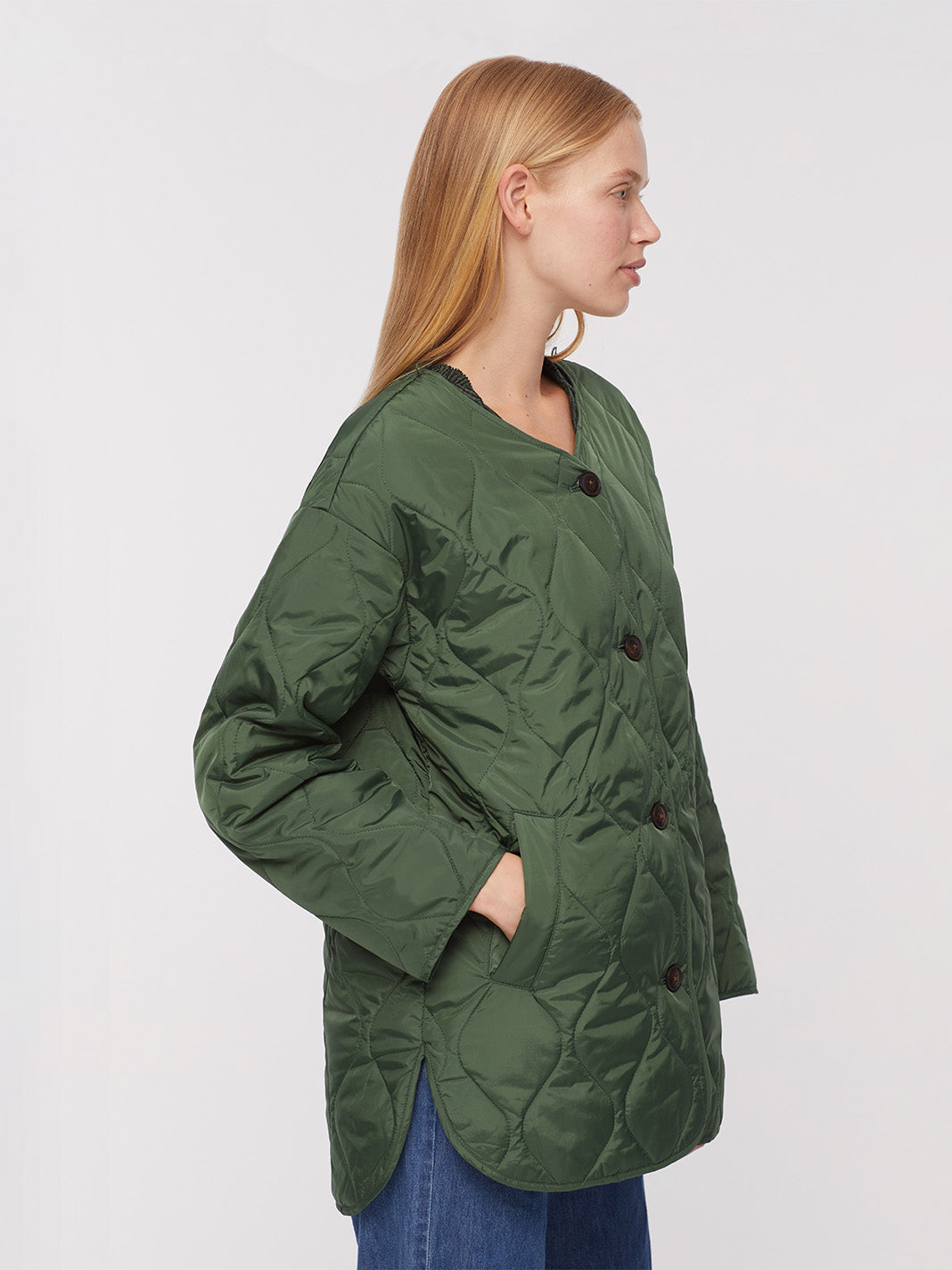 Detachable Parka in Navy or Forest