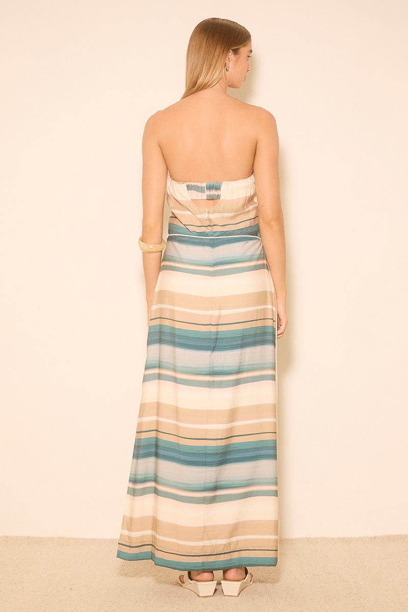 Mirage Stripe Dress MØN RENN