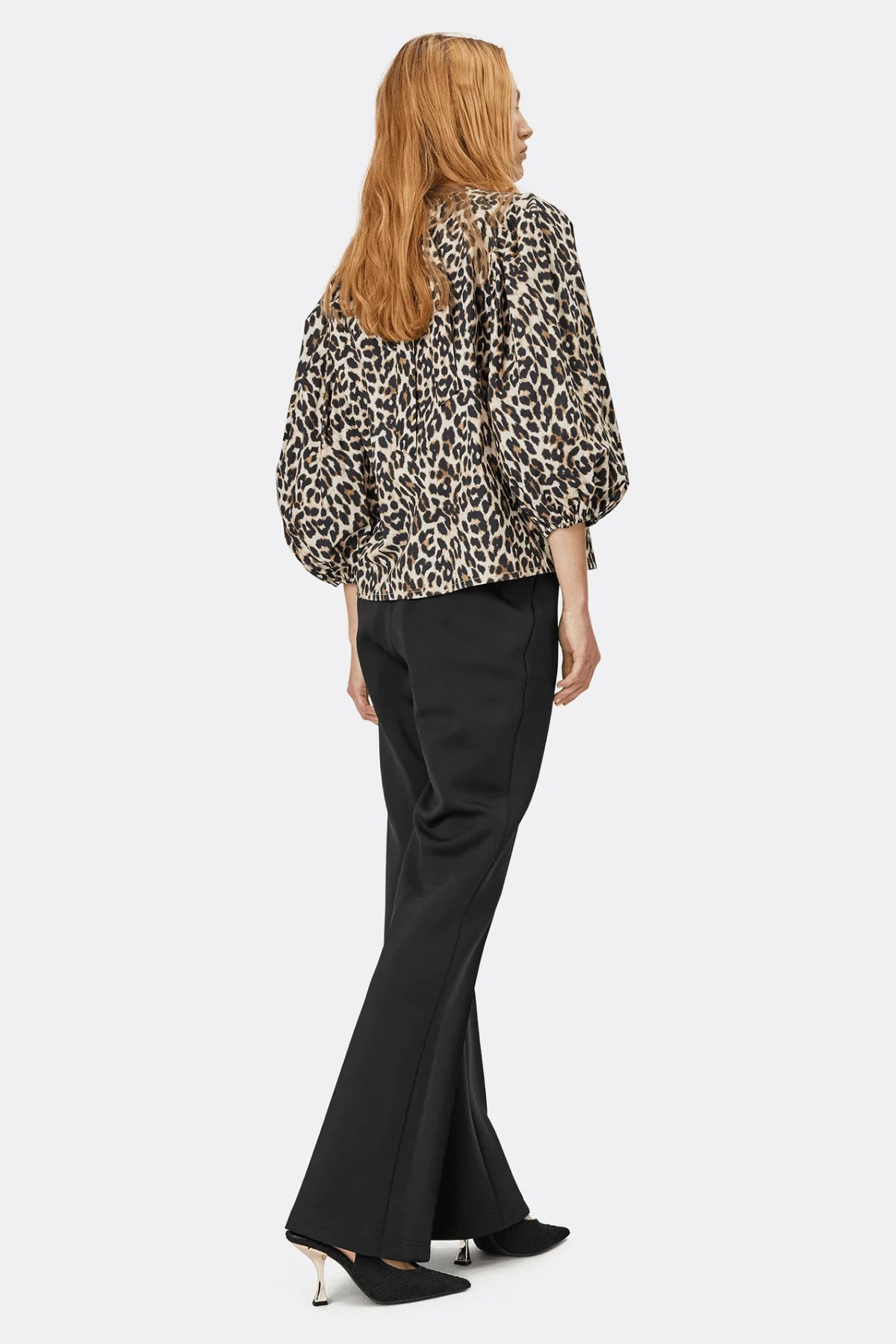Bergen Blouse in Leopard