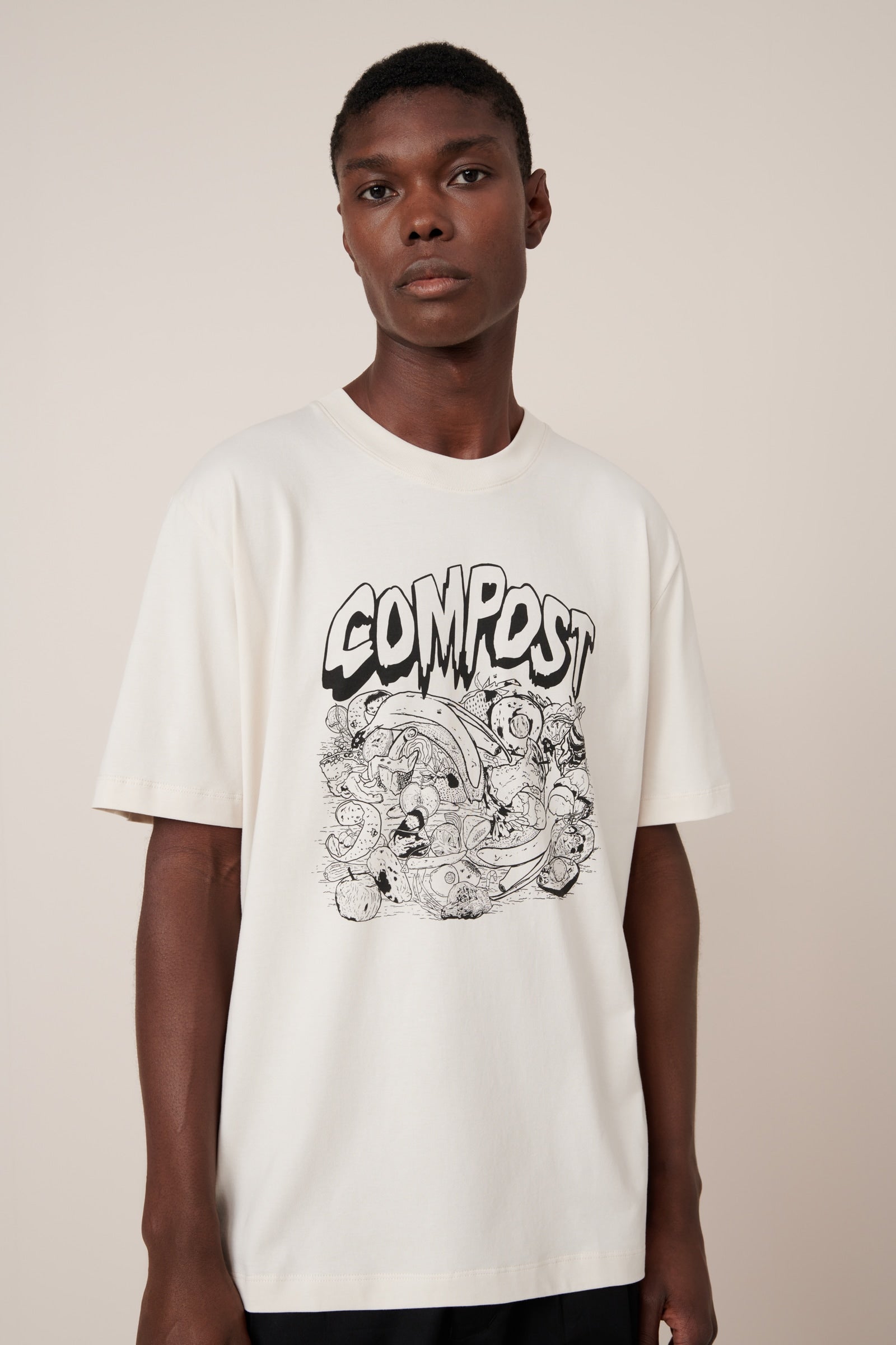 Compost Staple Tee Whisper Kowtow