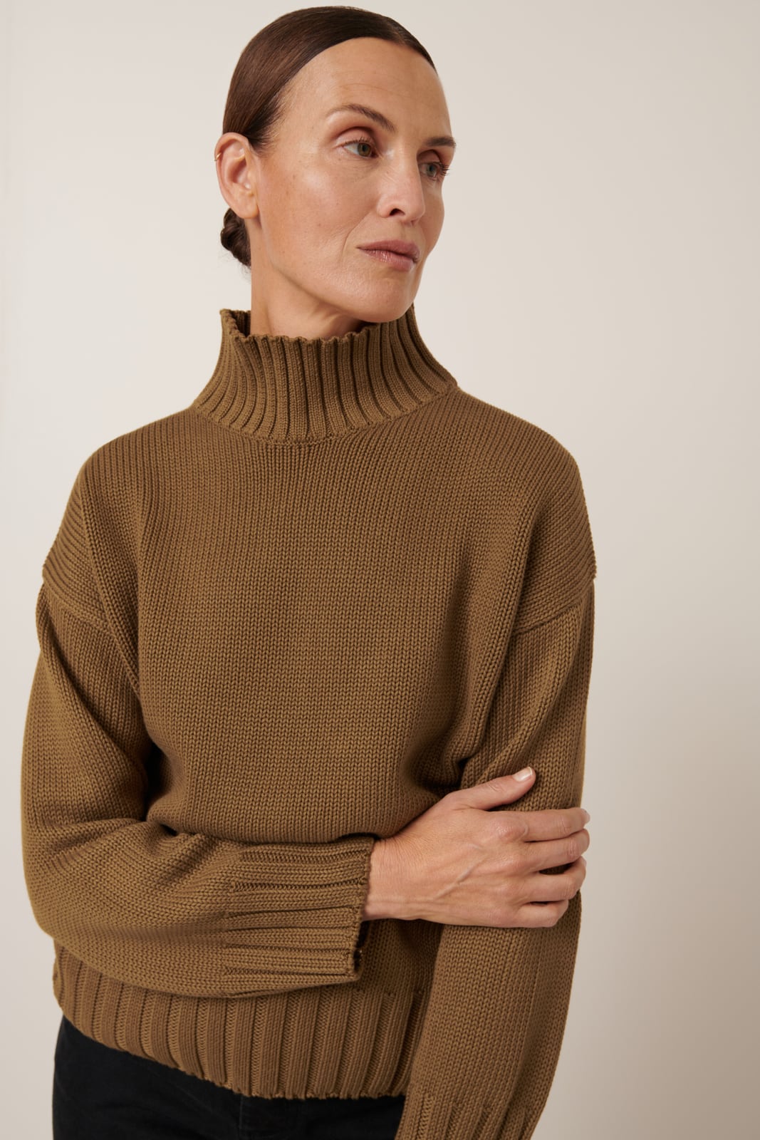Staple Sweater Dark Spice Kowtow
