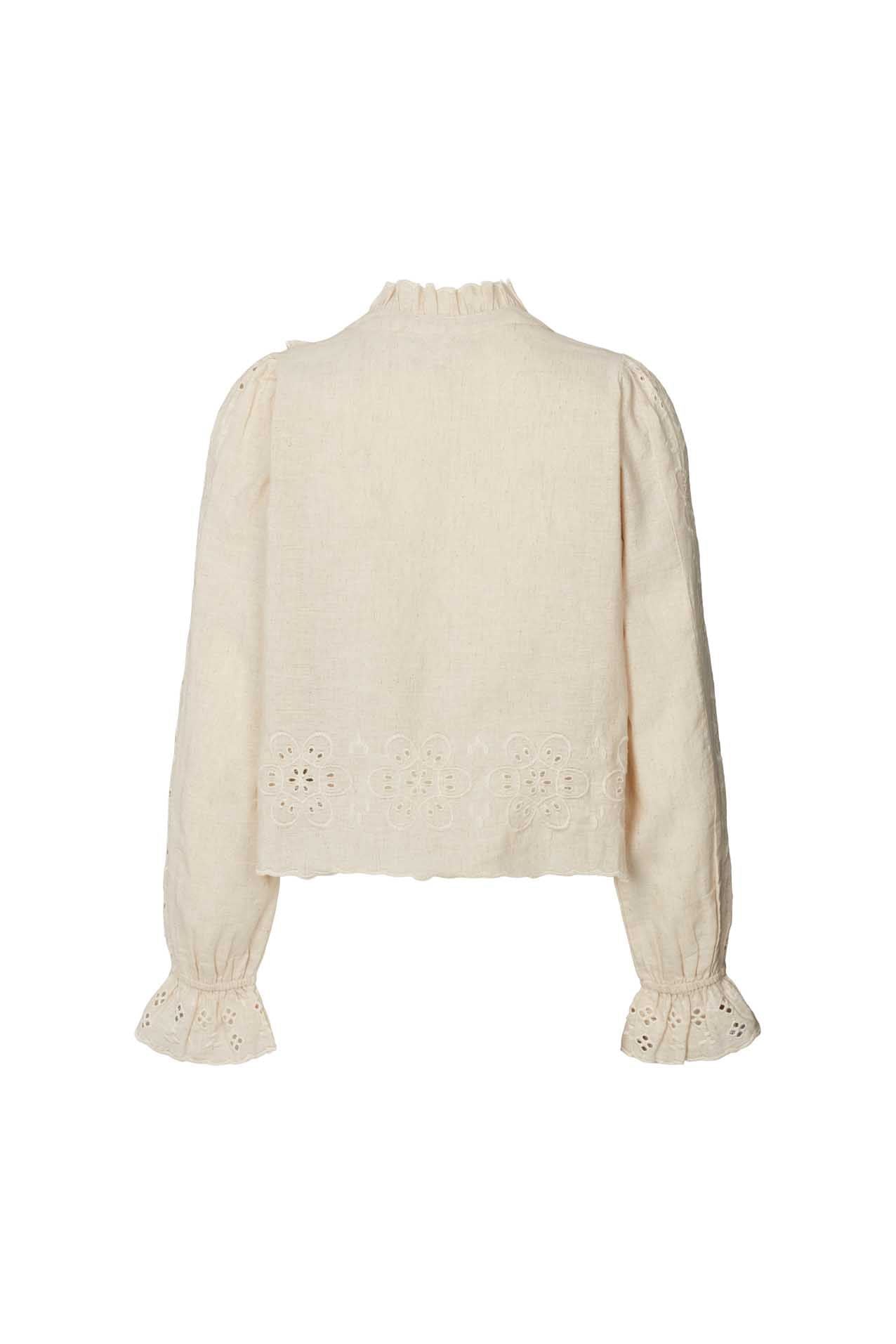 Davenport Blouse in Ecru