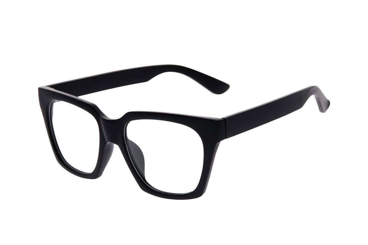 10am Black Reading Glasses