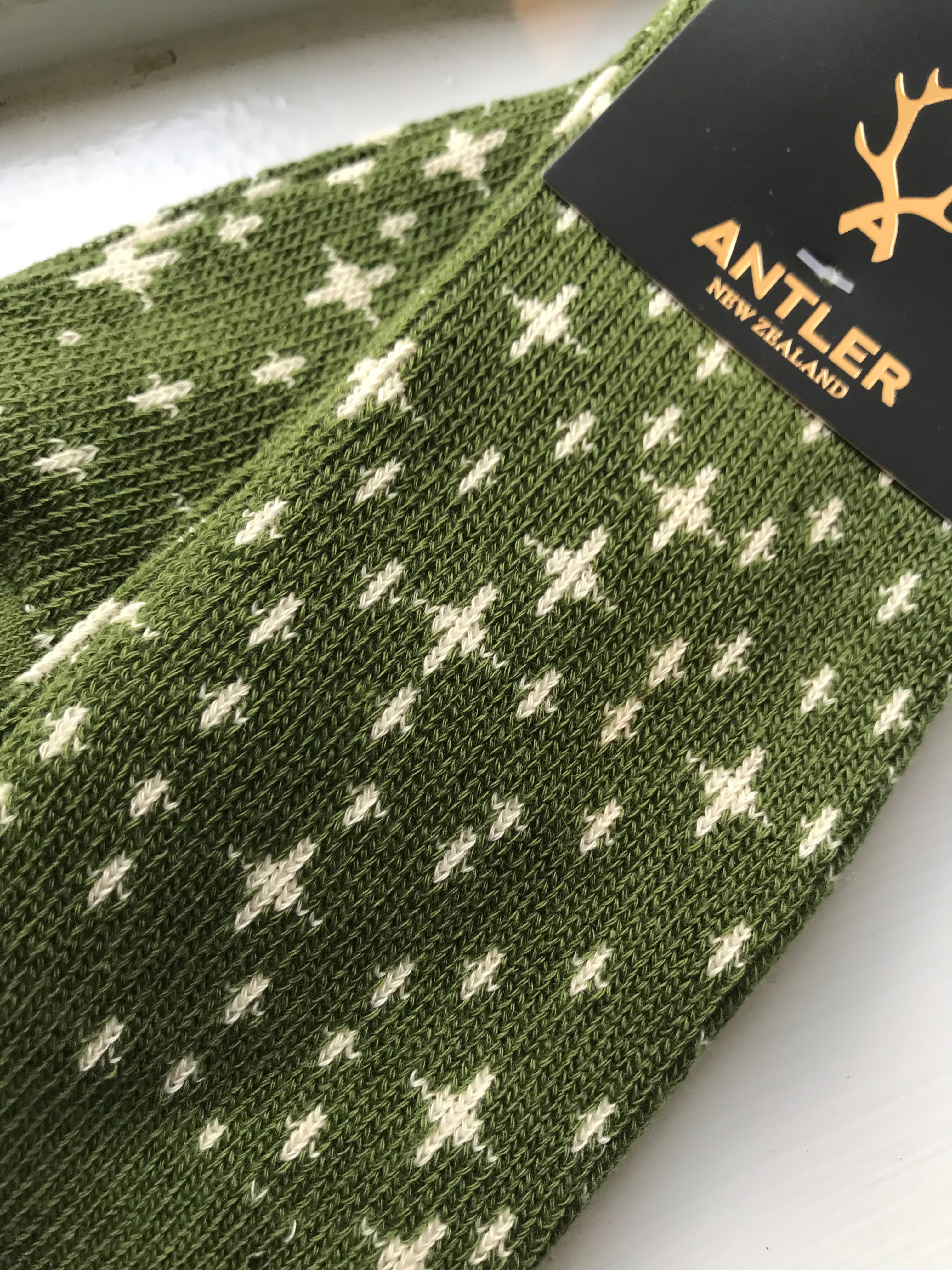 Green Cross Sock