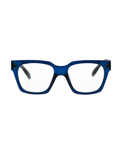 10am Dark Blue Reading Glasses