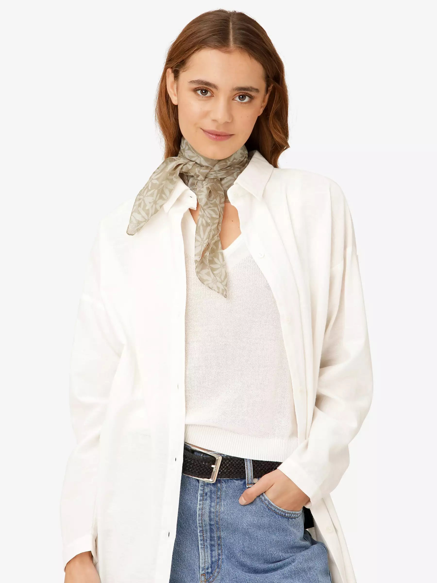 Cheryl Silk Scarf