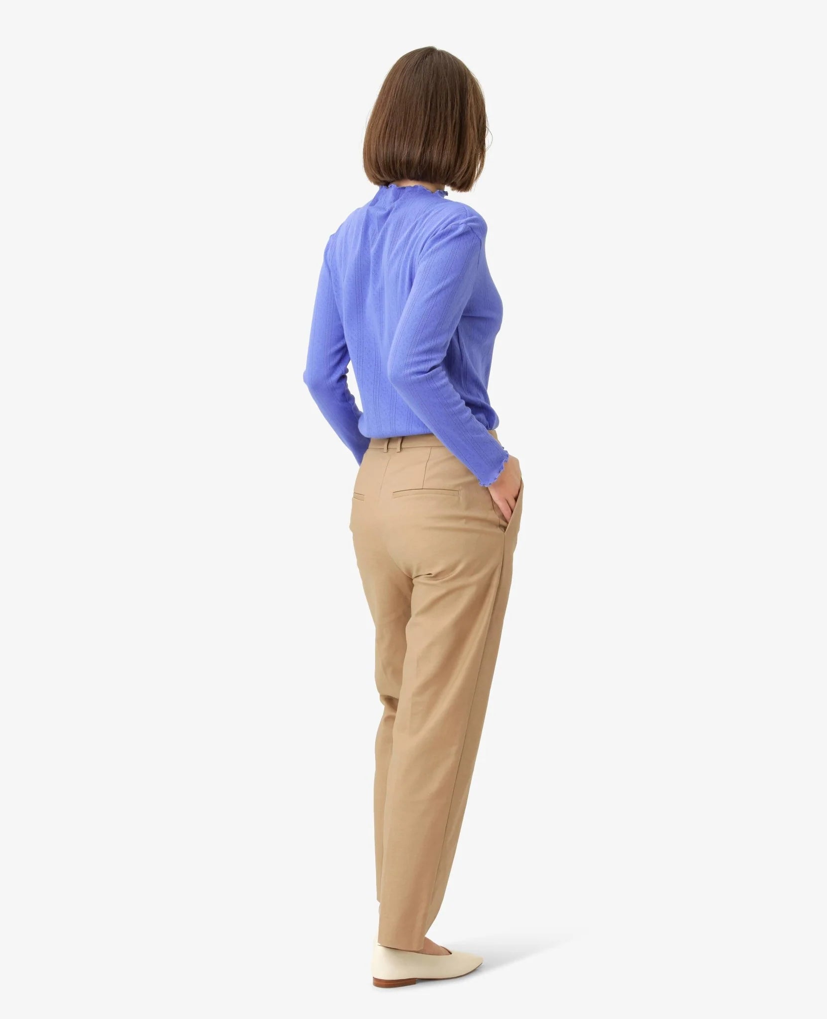 Selma Trousers in Tannin