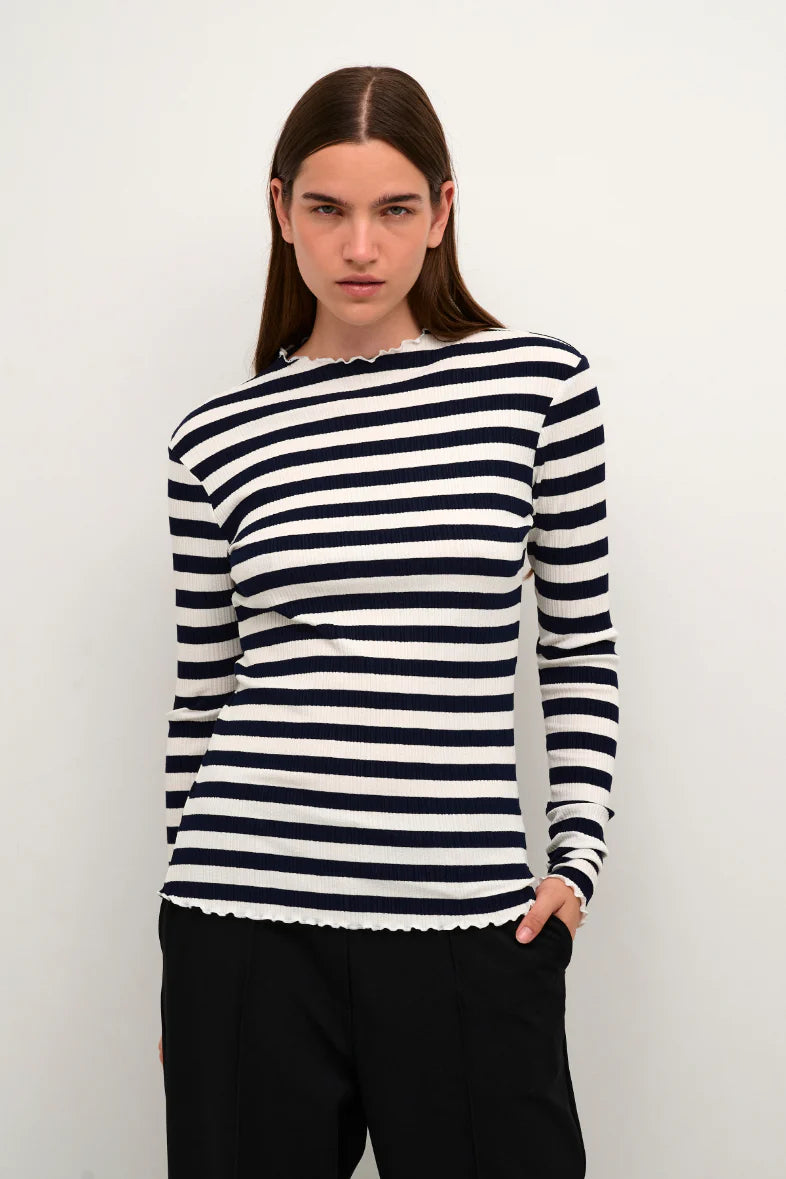 Candace Big Stripe in Egret/Meteorite