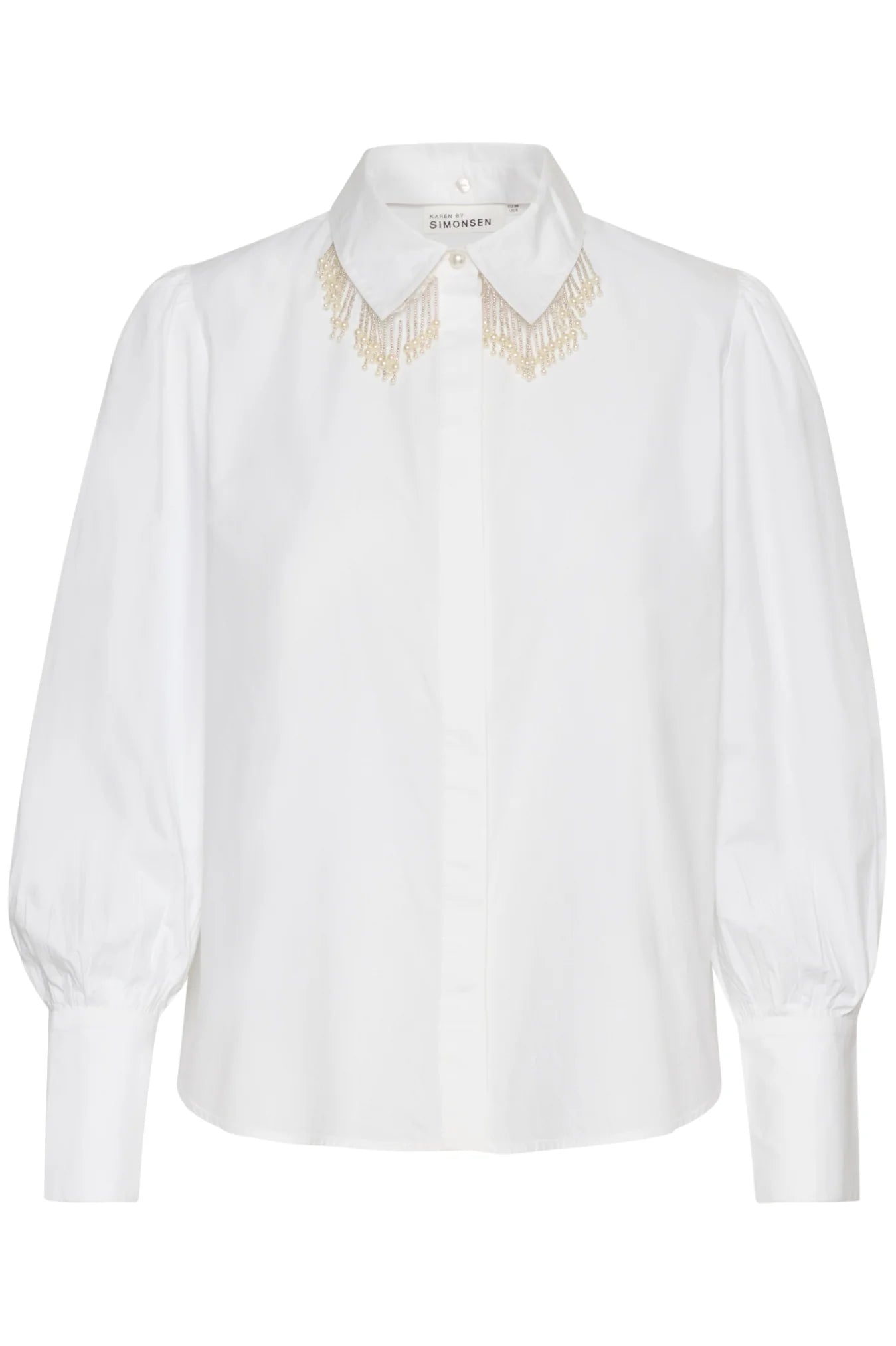 Simone Shirt in Bright White