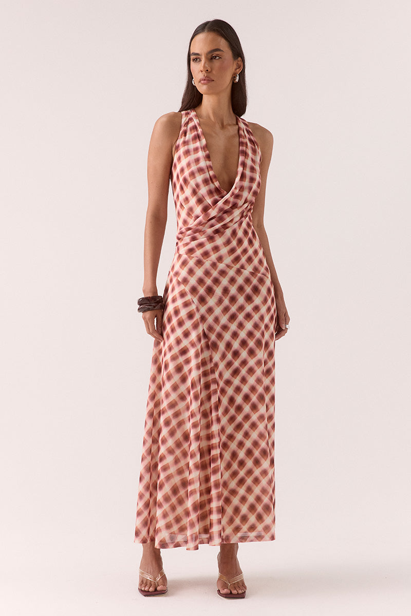 Euphoria Dress Check Sovere
