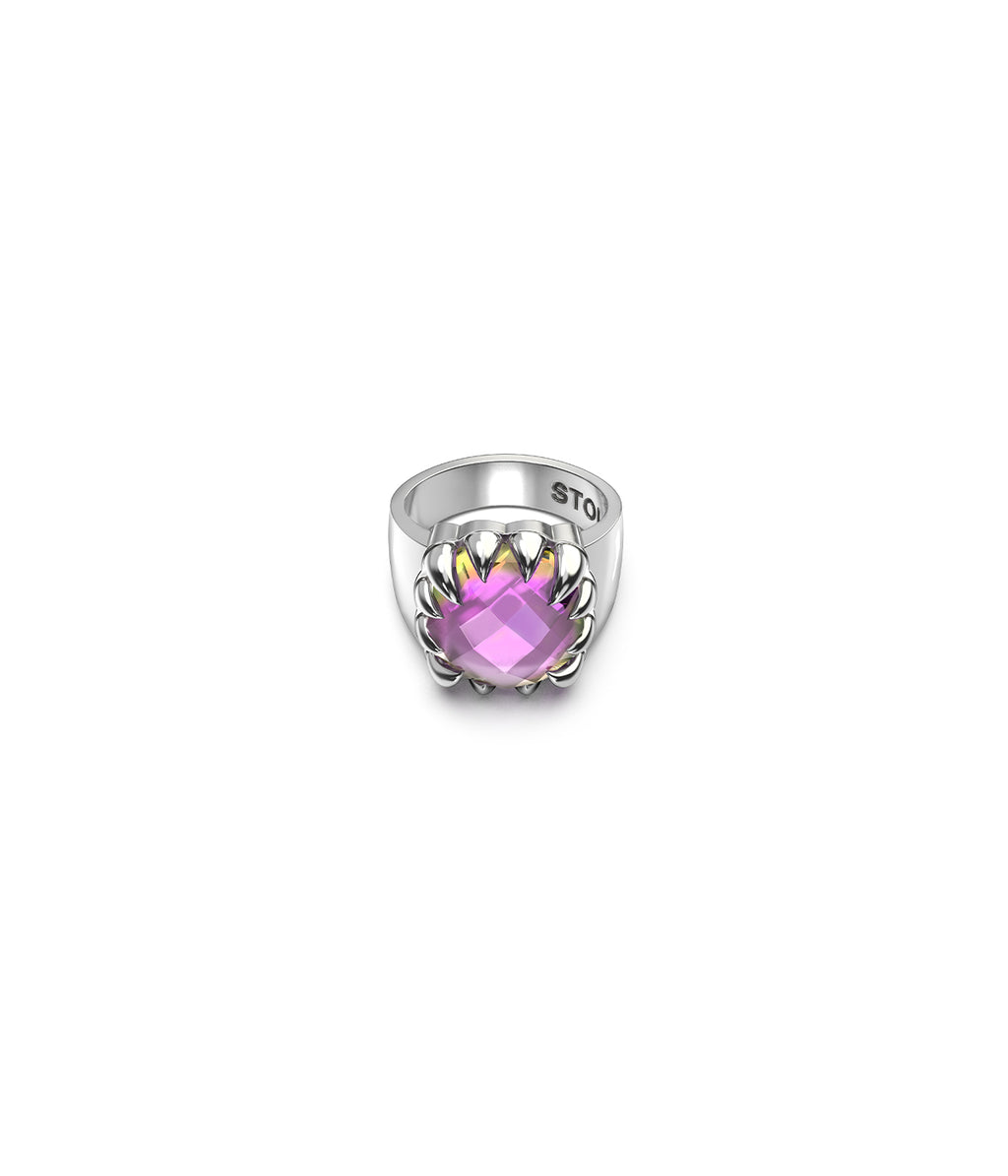 Claw Ring Mystic Quartz Stolen Girlfriends