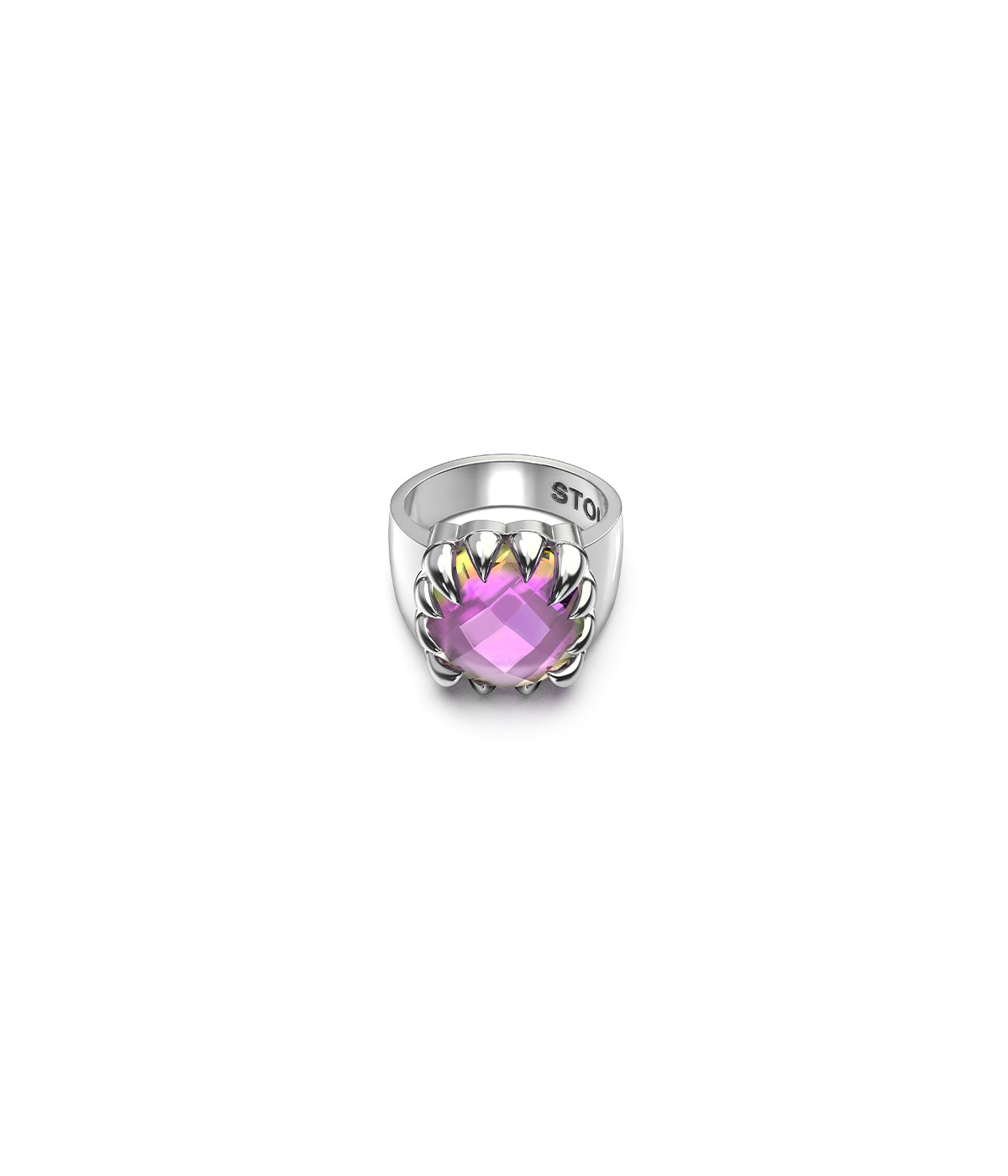 Claw Ring Mystic Quartz Stolen Girlfriends