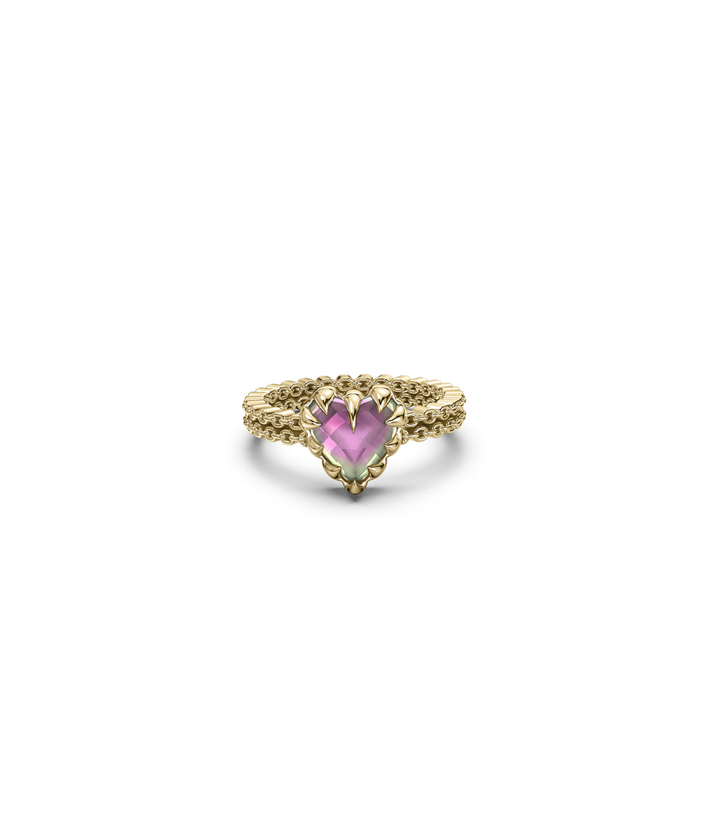 Mini Love Claw Mystic Quartz Gold Stolen Girlfriends