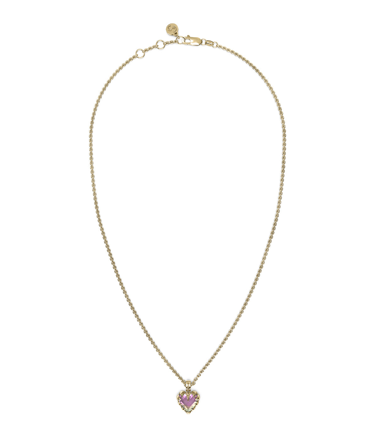 Love Claw Mystic Quartz Necklace Gold Stolen Girlfriends