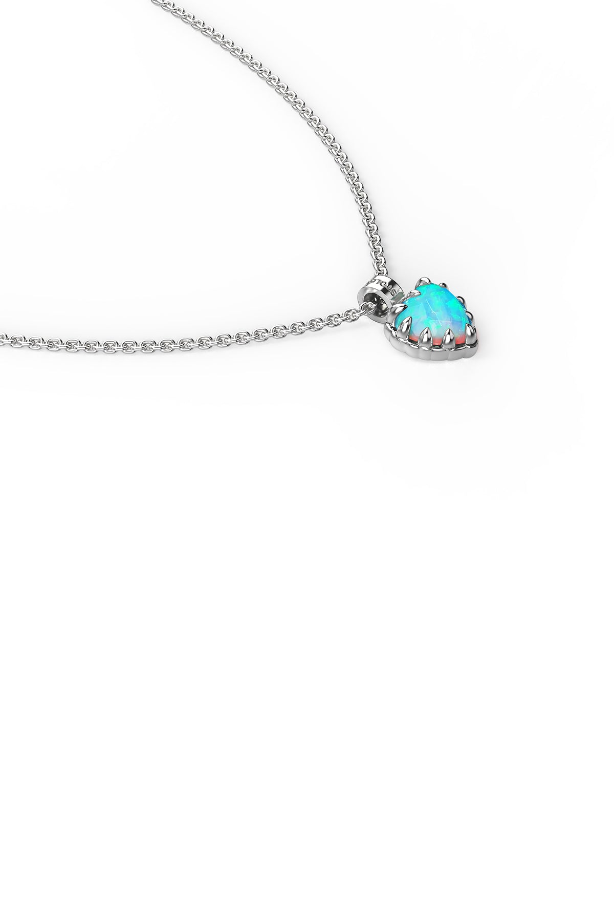 Stolen Girlfriend Love claw necklace opal