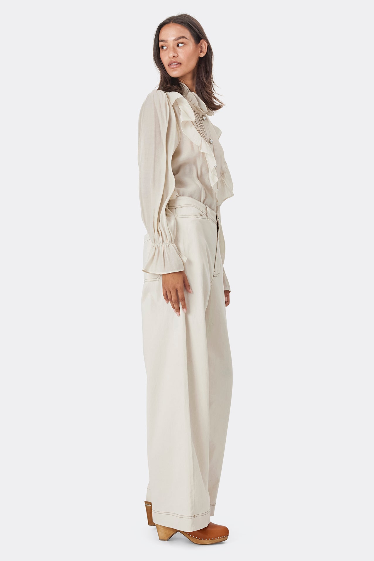 Florida Pants in Creme or Blue
