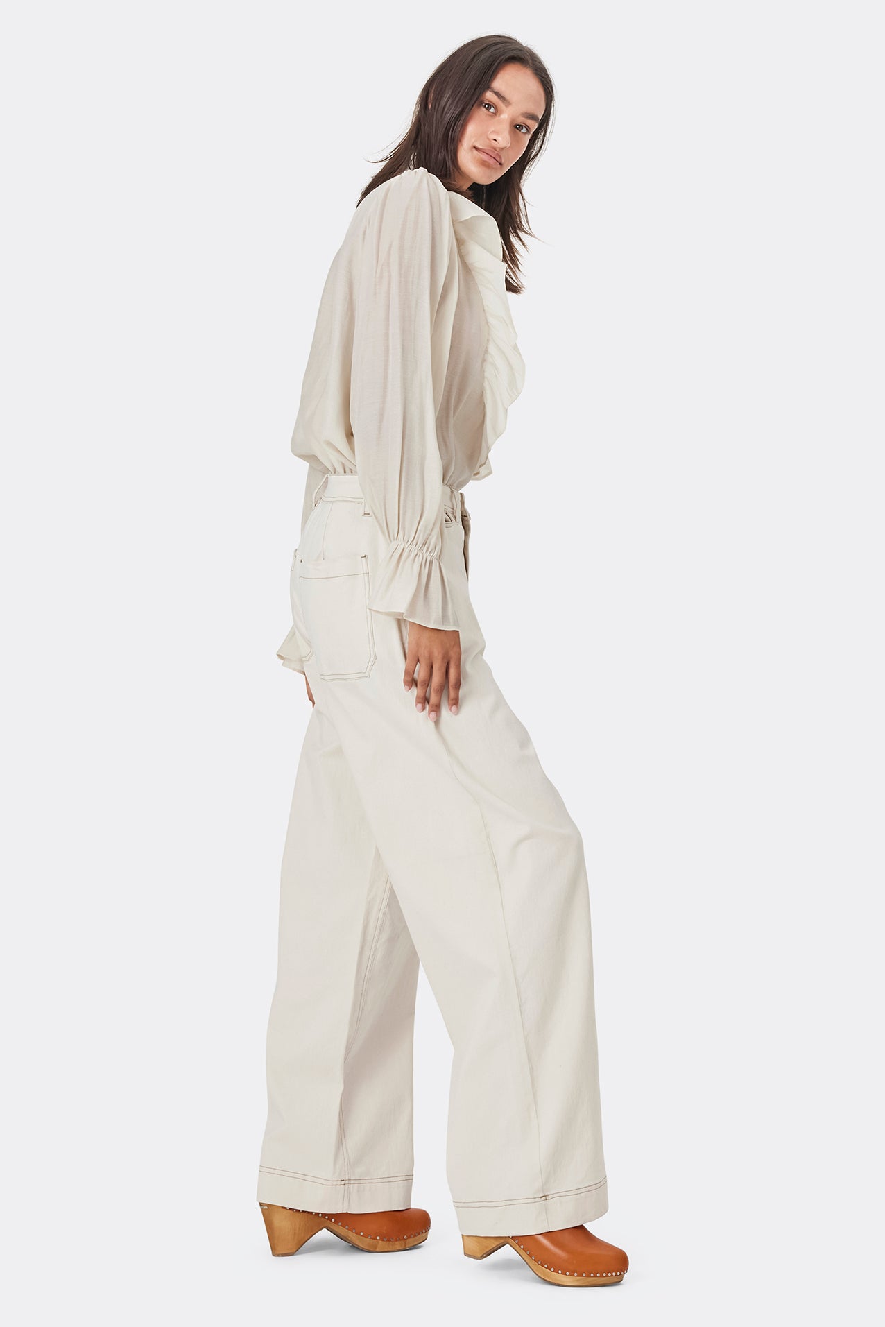 Florida Pants in Creme or Blue