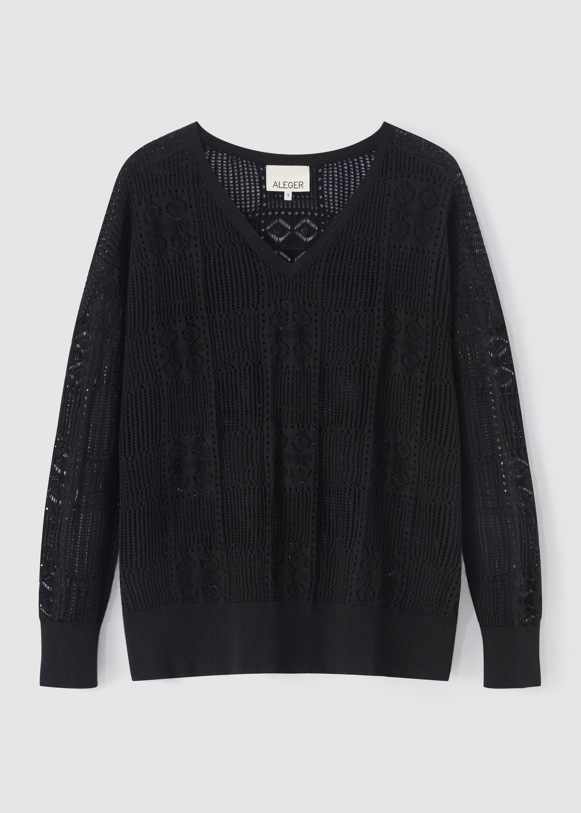 397 Guipure Sweater Aleger