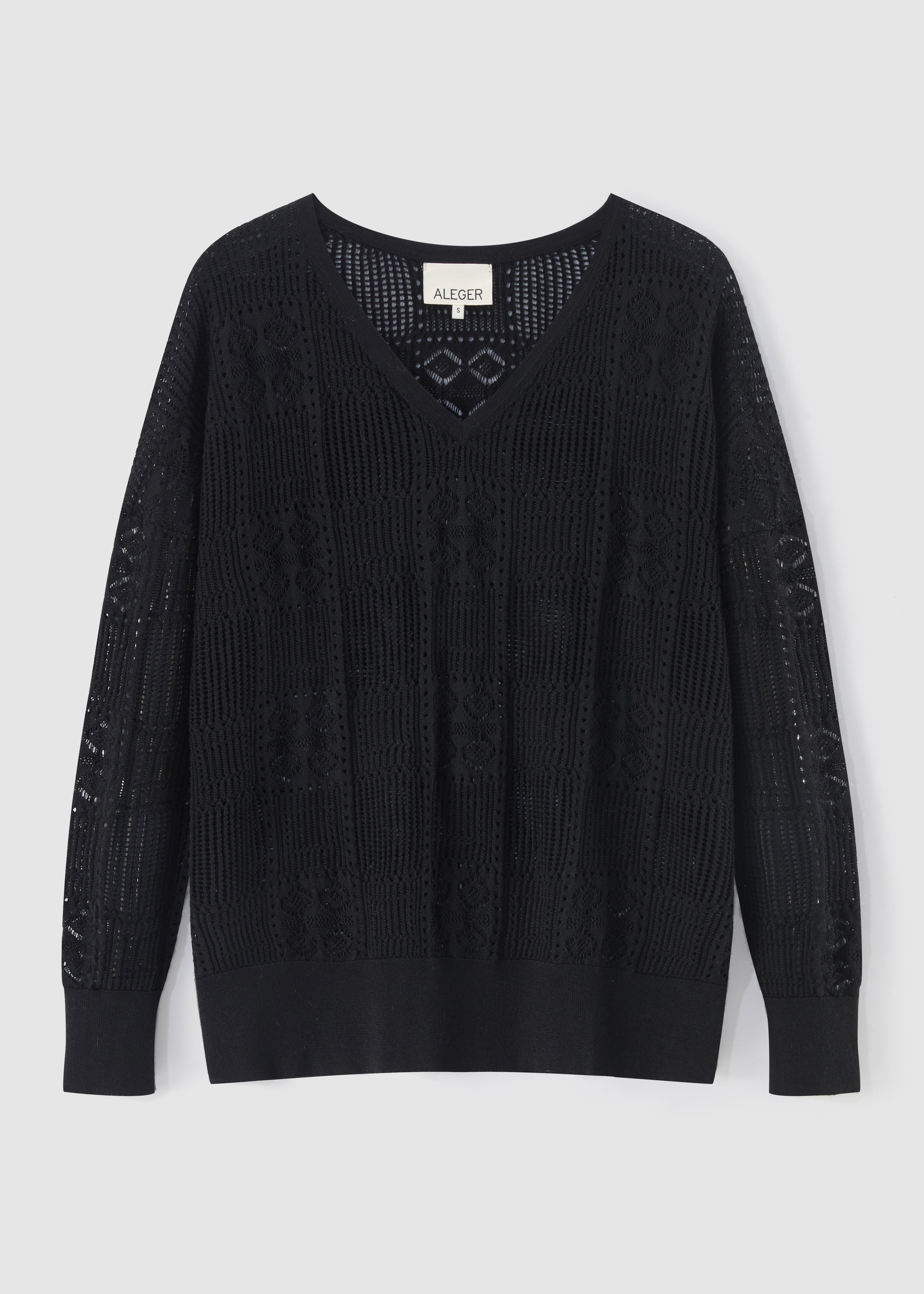 397 Guipure Sweater Aleger