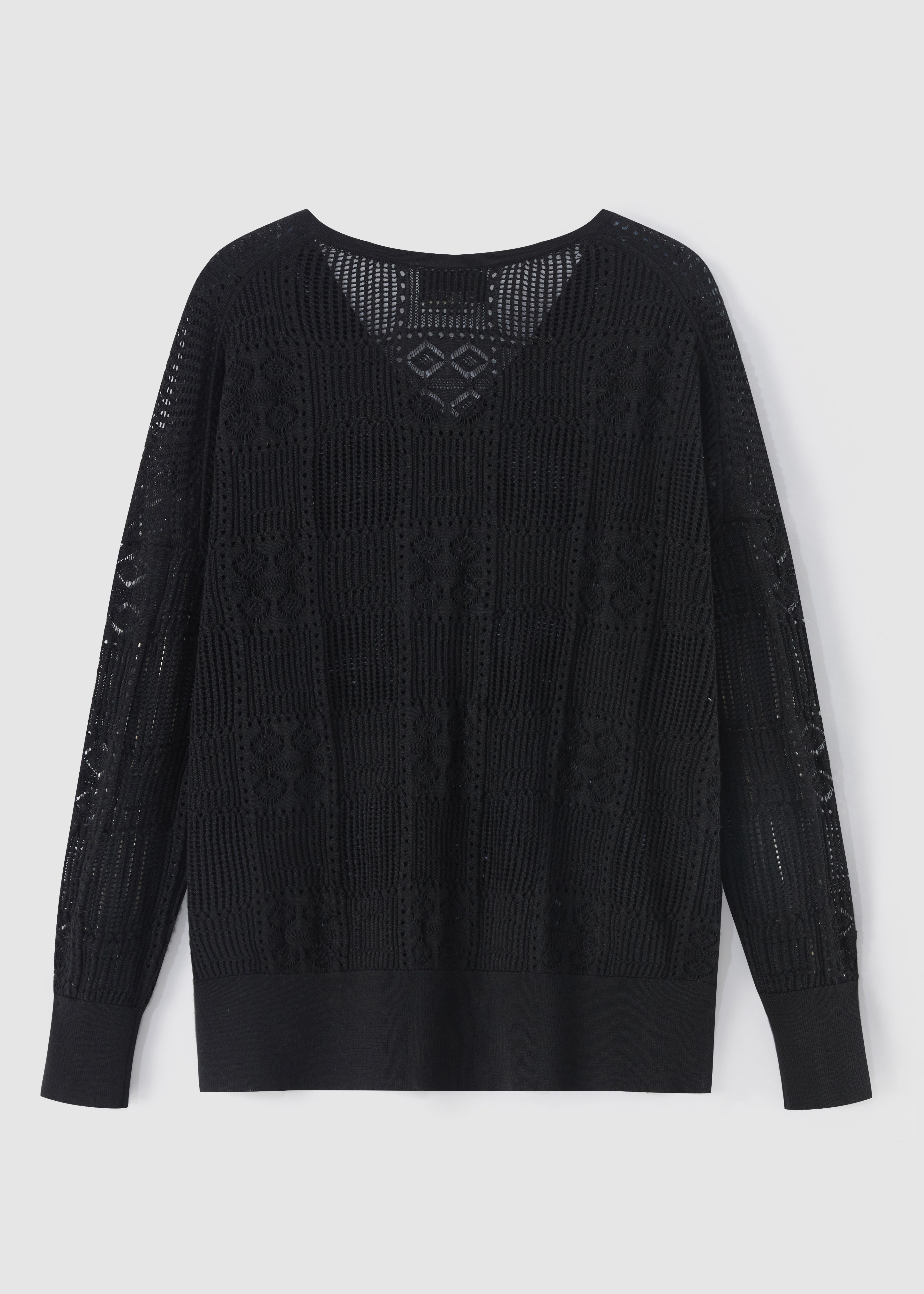 397 Guipure Sweater Aleger