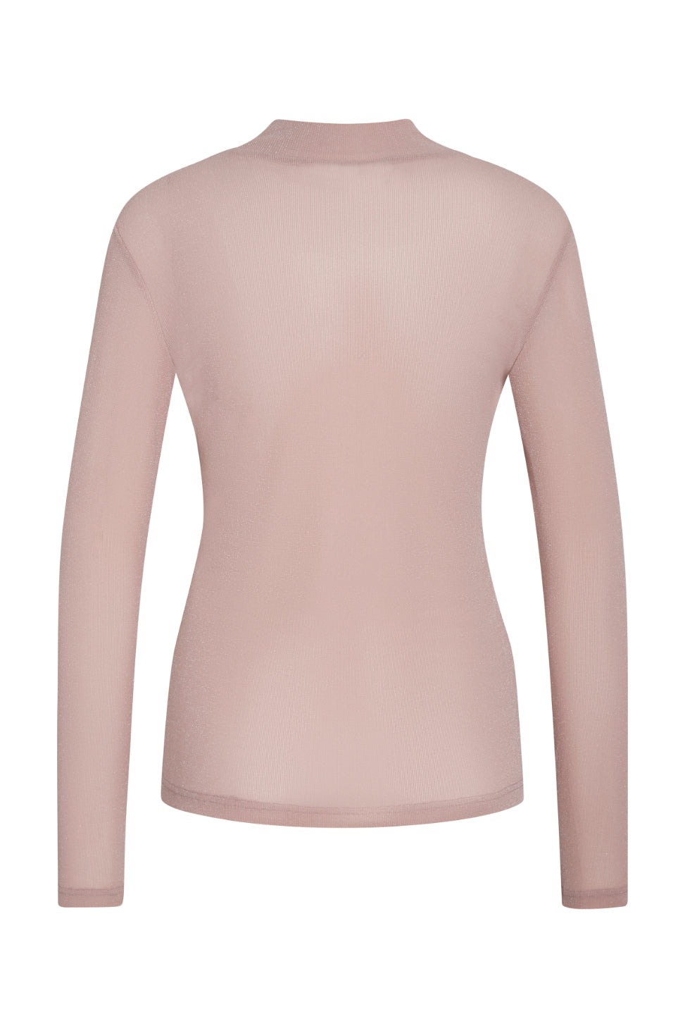 Roll Neck Blouse in Pudder