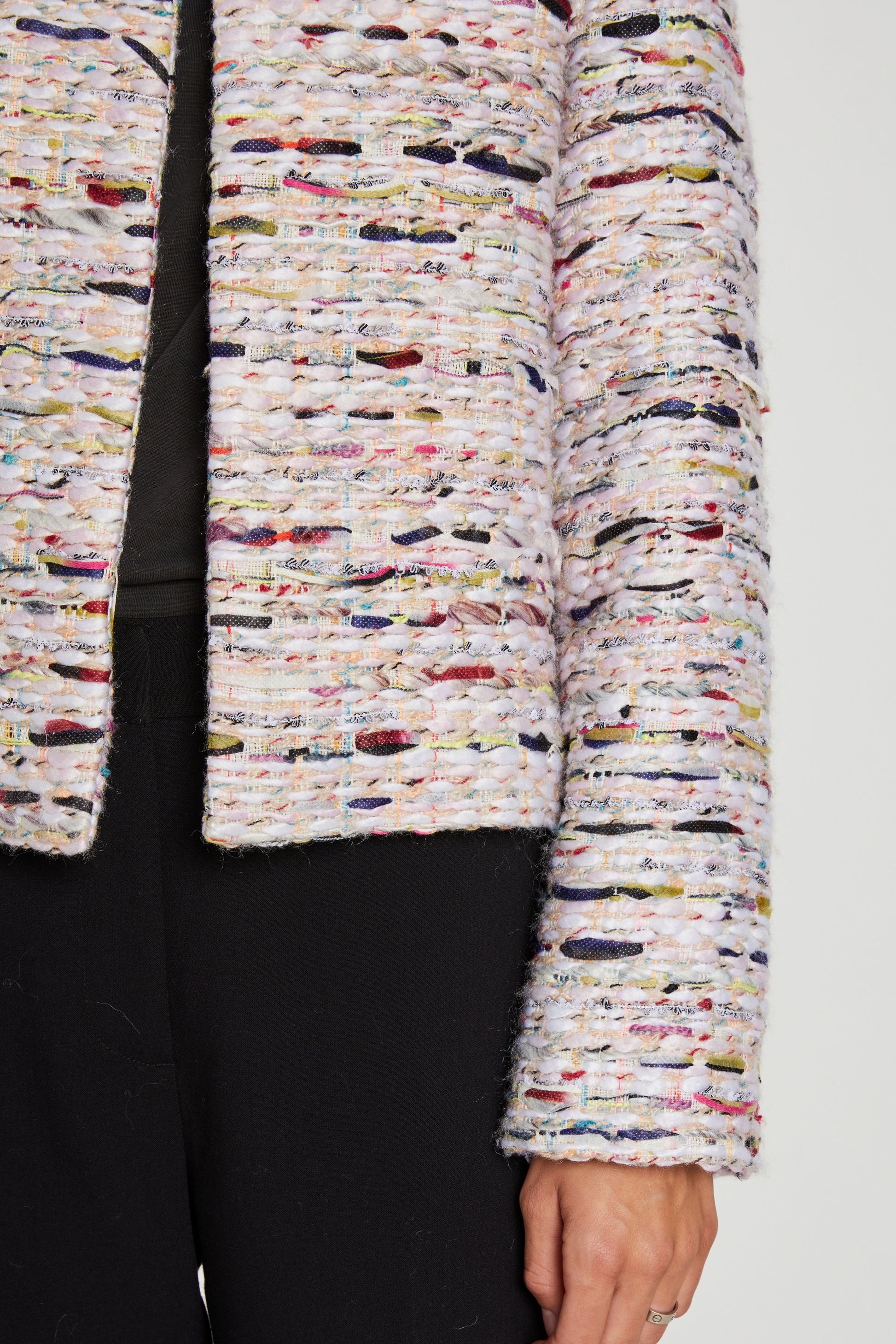 Tiana Jacket in Stone Grey Pink