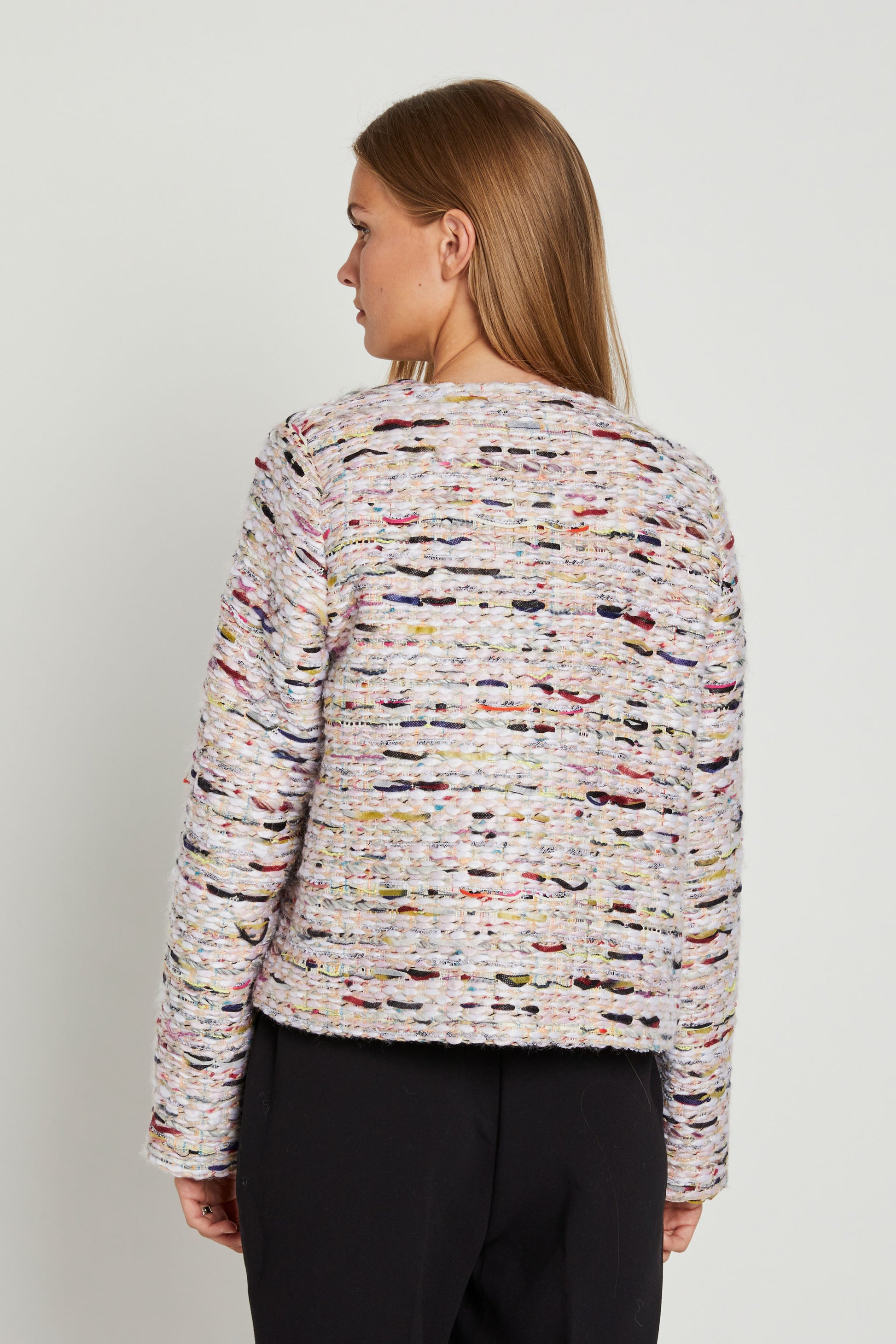 Tiana Jacket in Stone Grey Pink