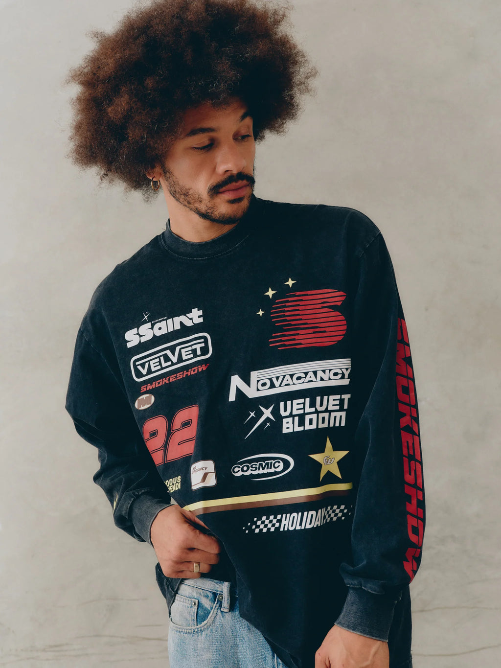 Icons Moto Long Sleeve Tee SSAINT