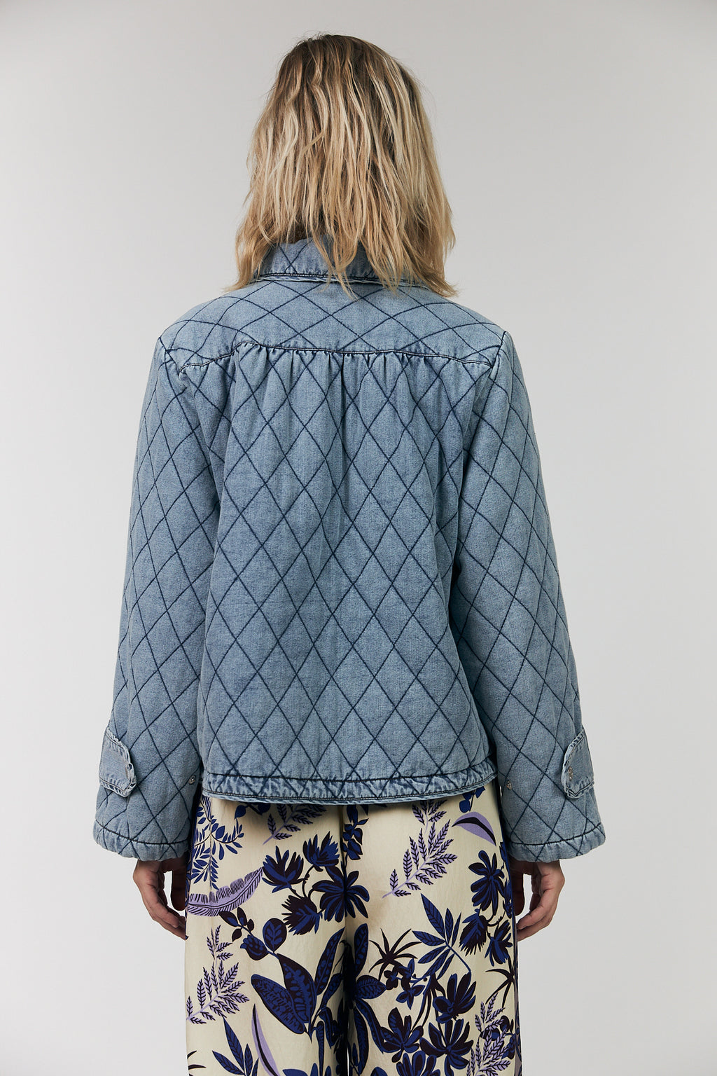 Viola Quilted Jacket. Lollys Laundry
