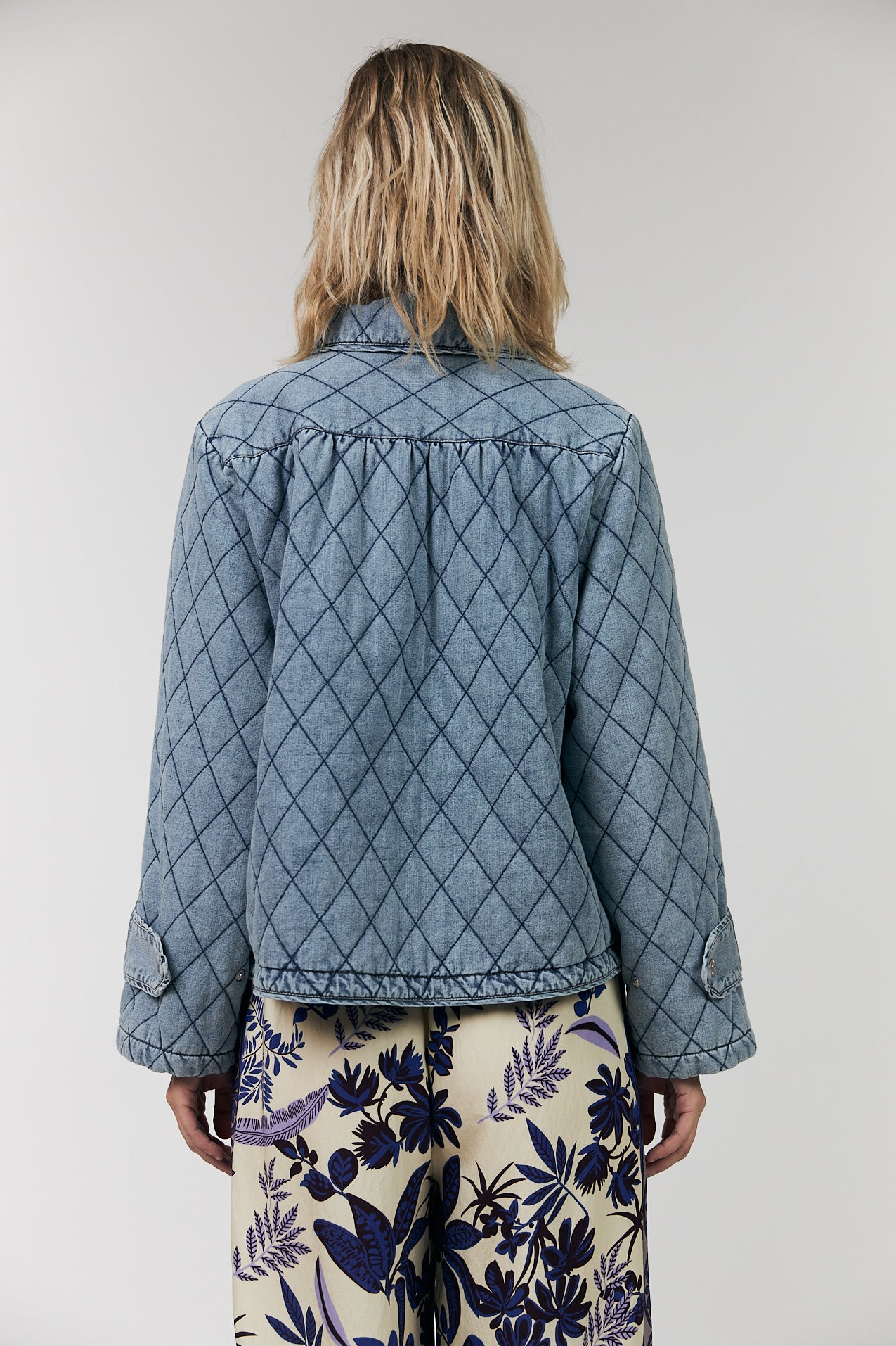Viola Quilted Jacket. Lollys Laundry