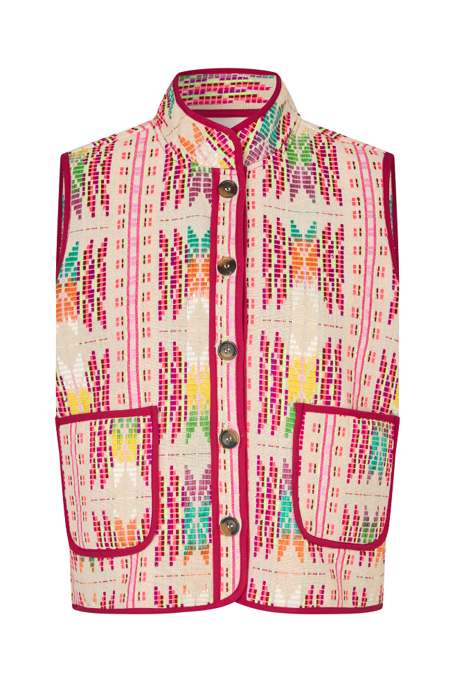 Cairo Quilted Vest. Lollys Laundry