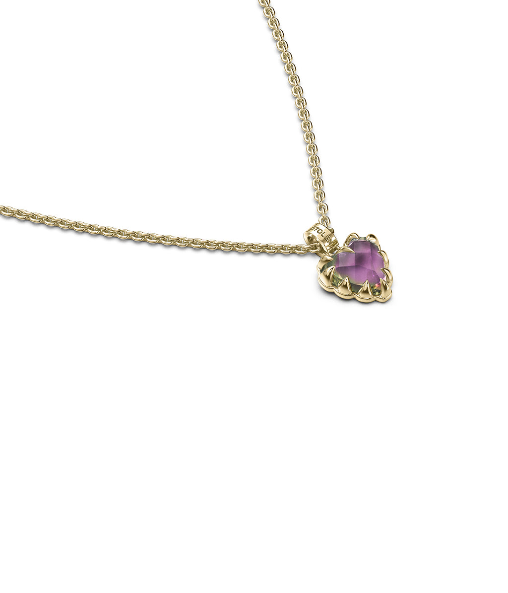 Love Claw Mystic Quartz Necklace Gold Stolen Girlfriends