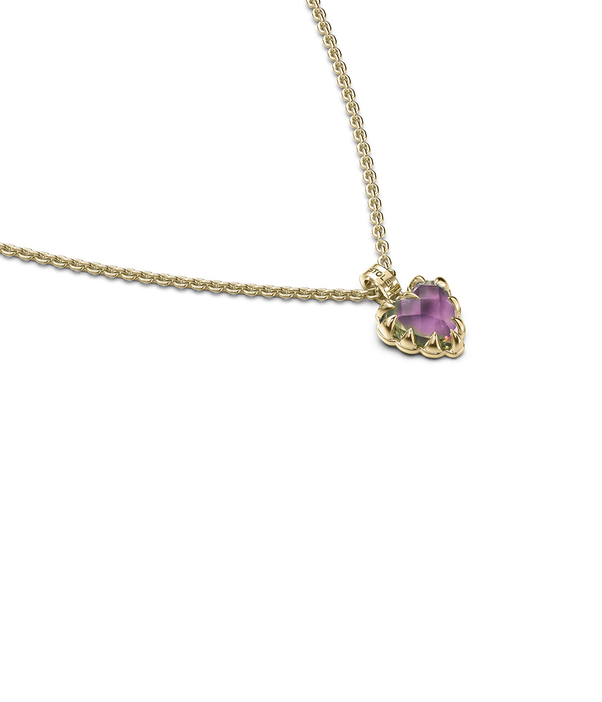 Love Claw Mystic Quartz Necklace Gold Stolen Girlfriends