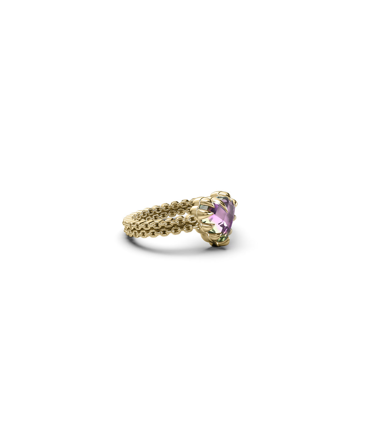 Mini Love Claw Mystic Quartz Gold Stolen Girlfriends