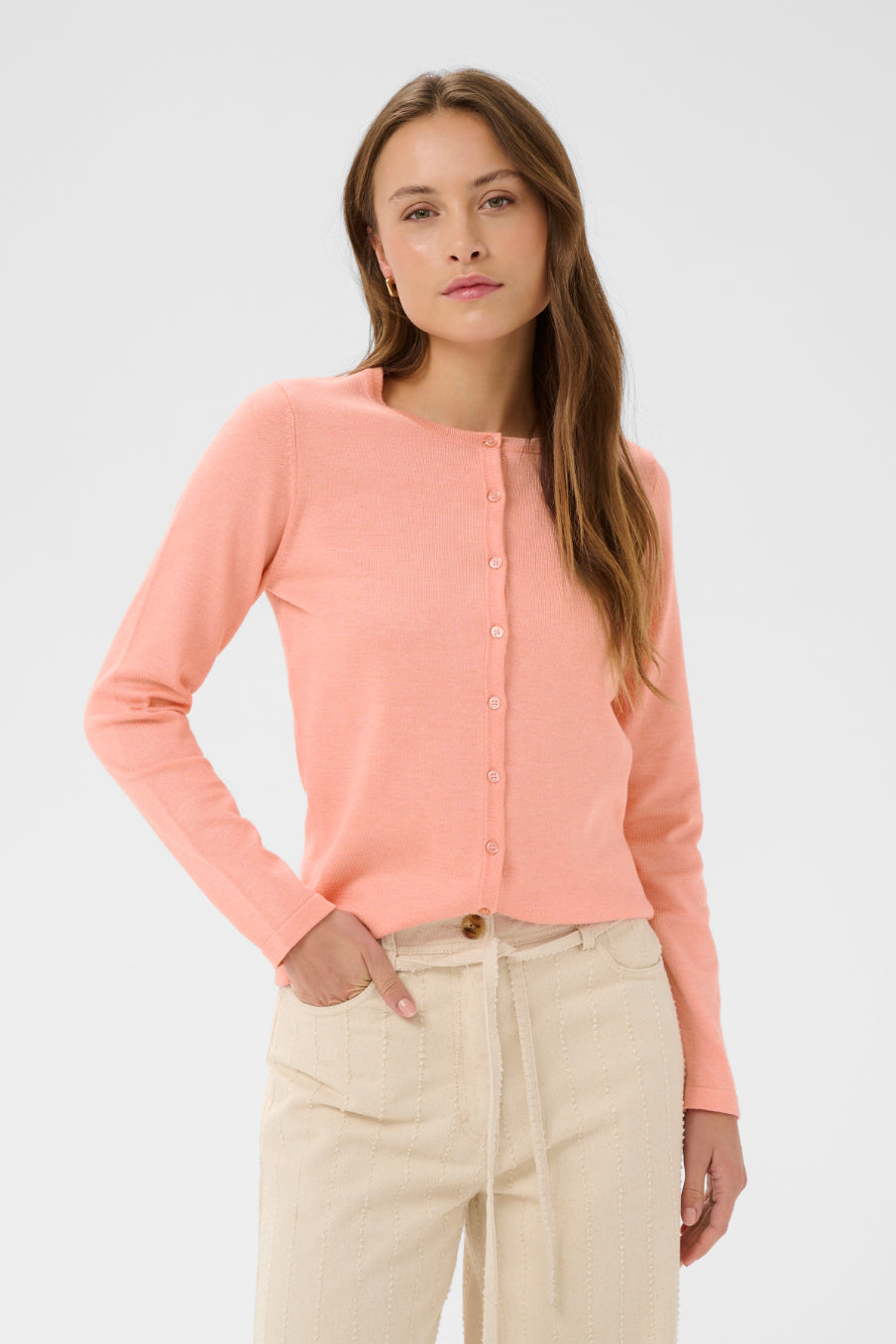 Mila Cardigan in Blooming Dahlia - SAINT TROPEZ