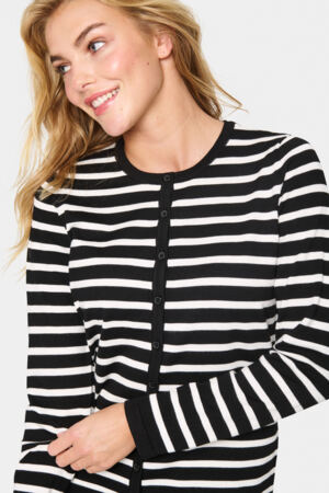 Mila Striped Cardigan Saint Tropez