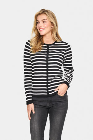 Mila Striped Cardigan Saint Tropez