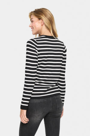 Mila Striped Cardigan Saint Tropez